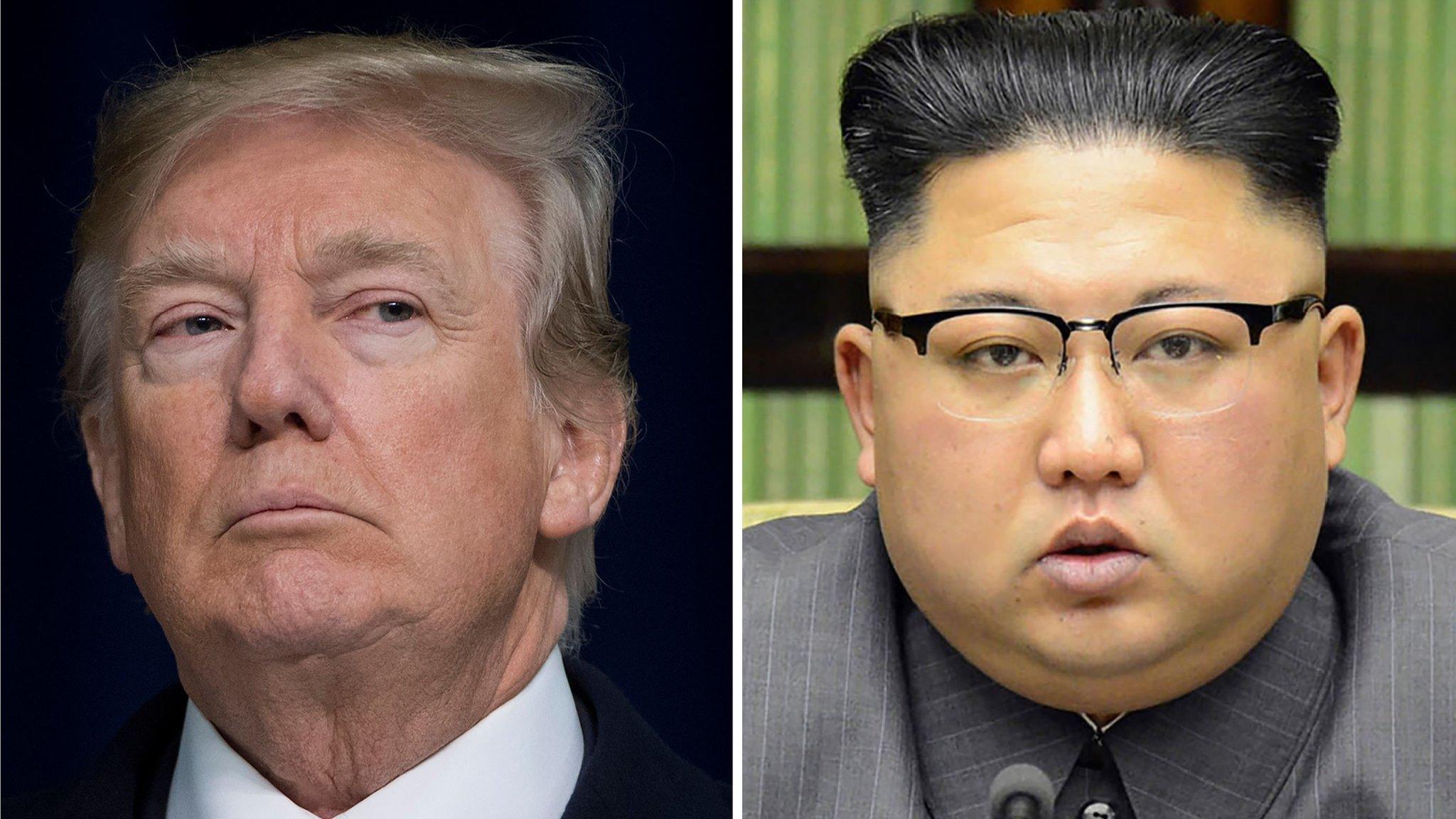 Donald Trump and Kim Jong-un