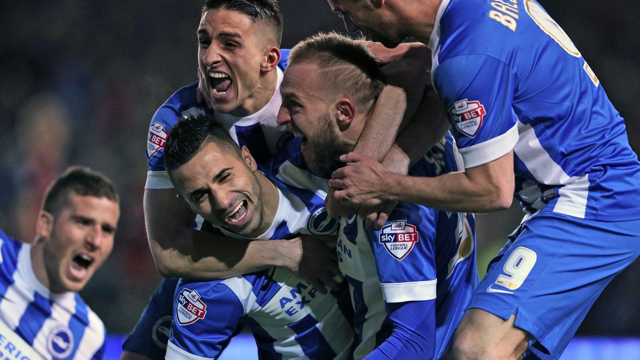 Brighton celebrate