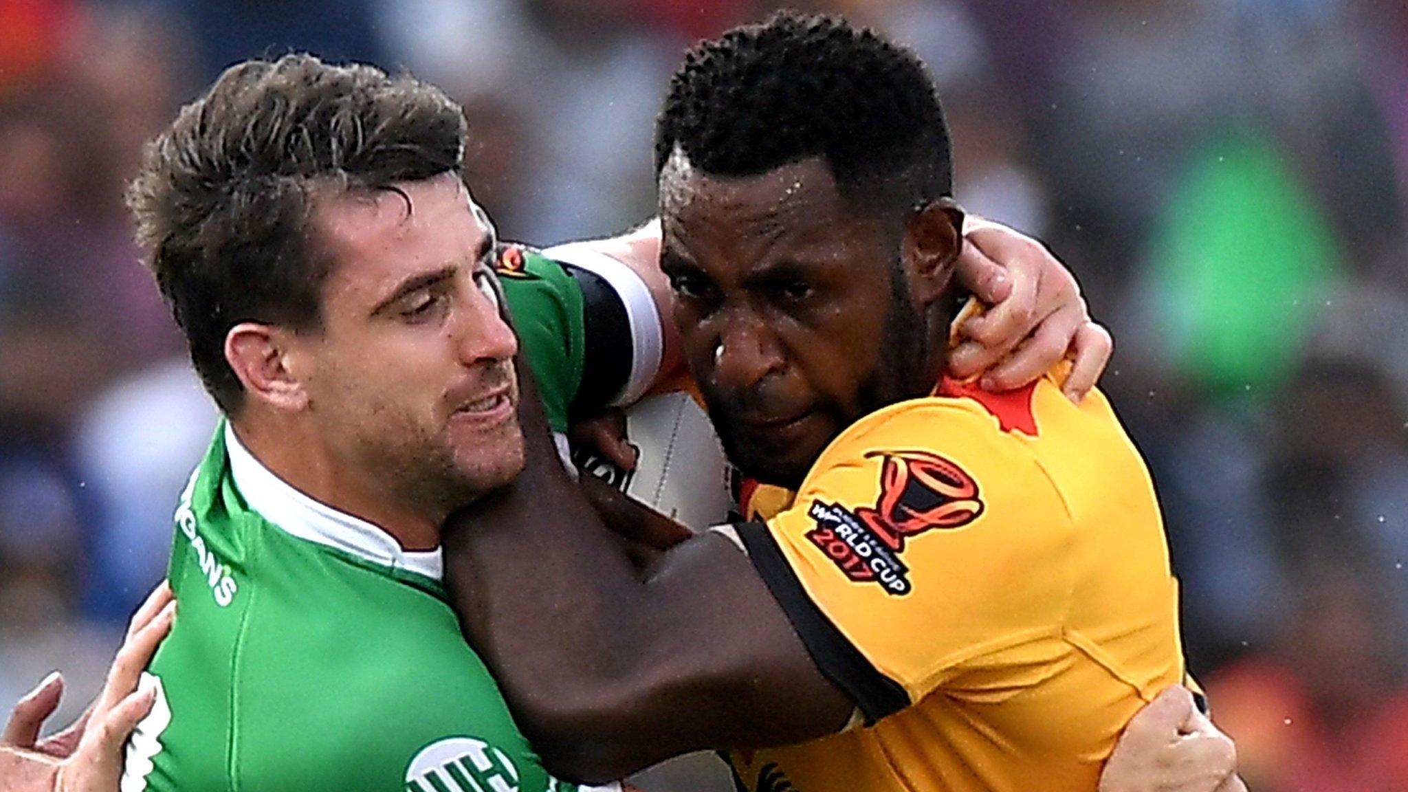 Ireland against Papua New Guinea