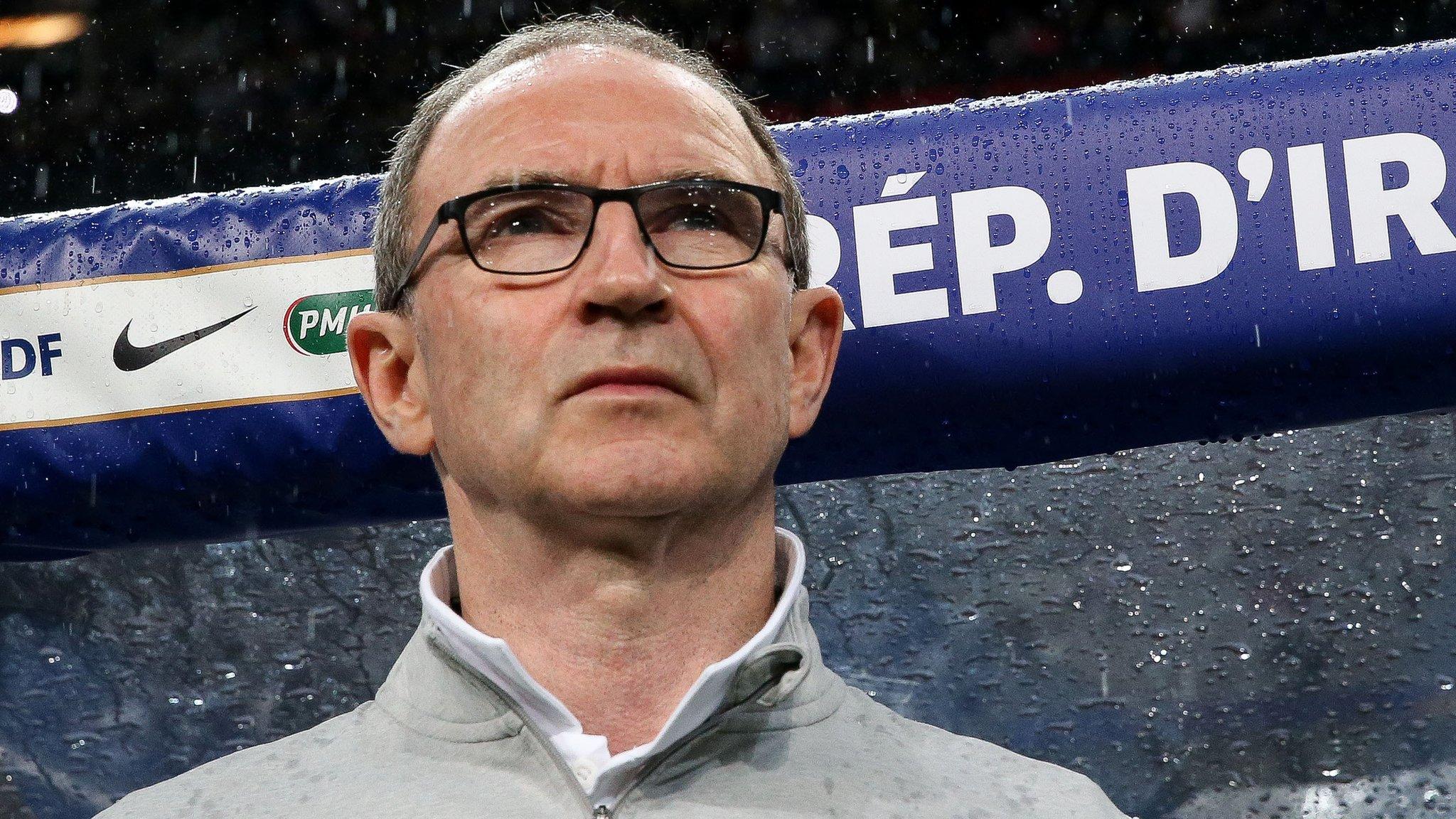 Republic of Ireland manager Martin O'Neill