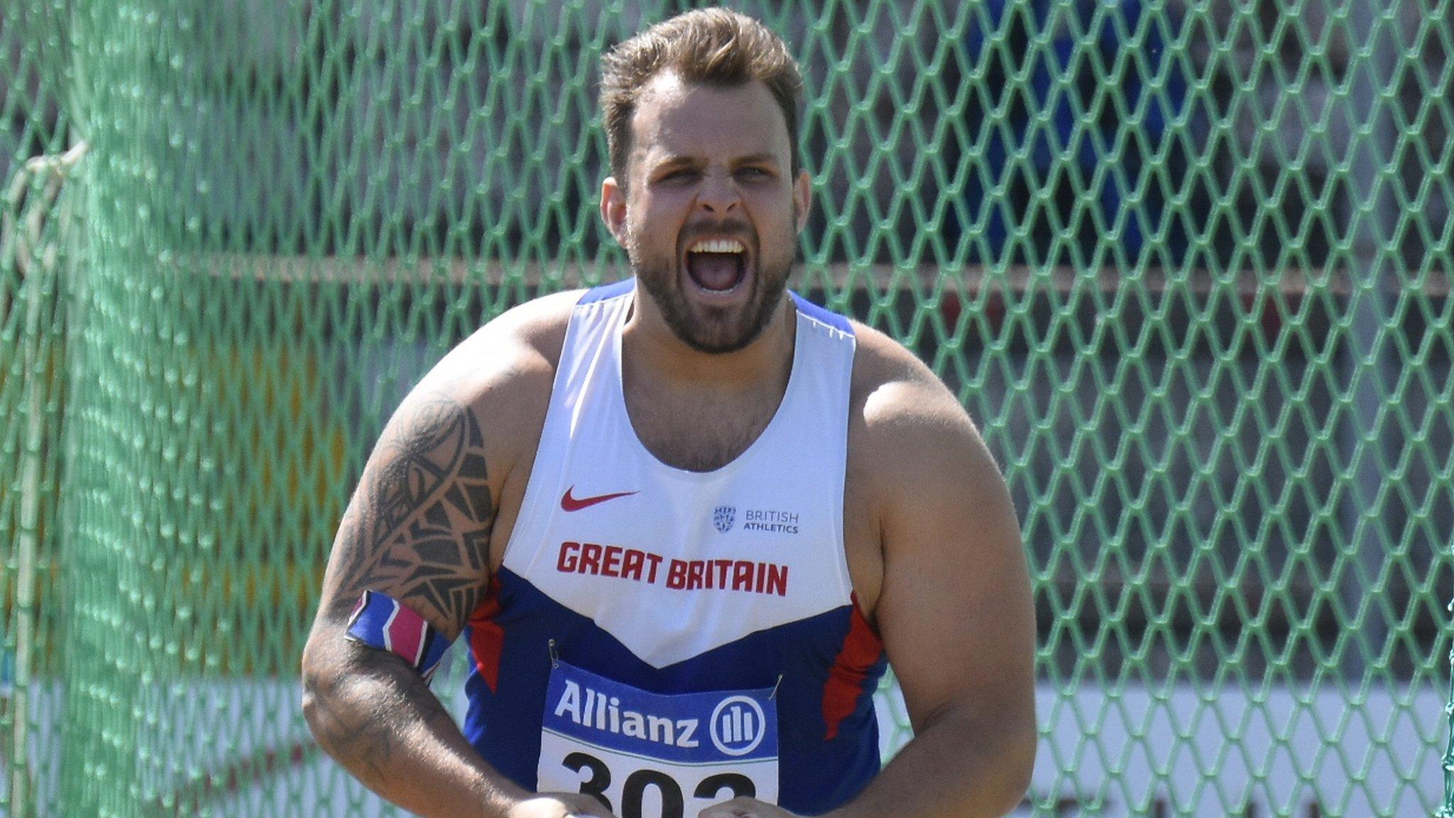 Paralympian Aled Davies