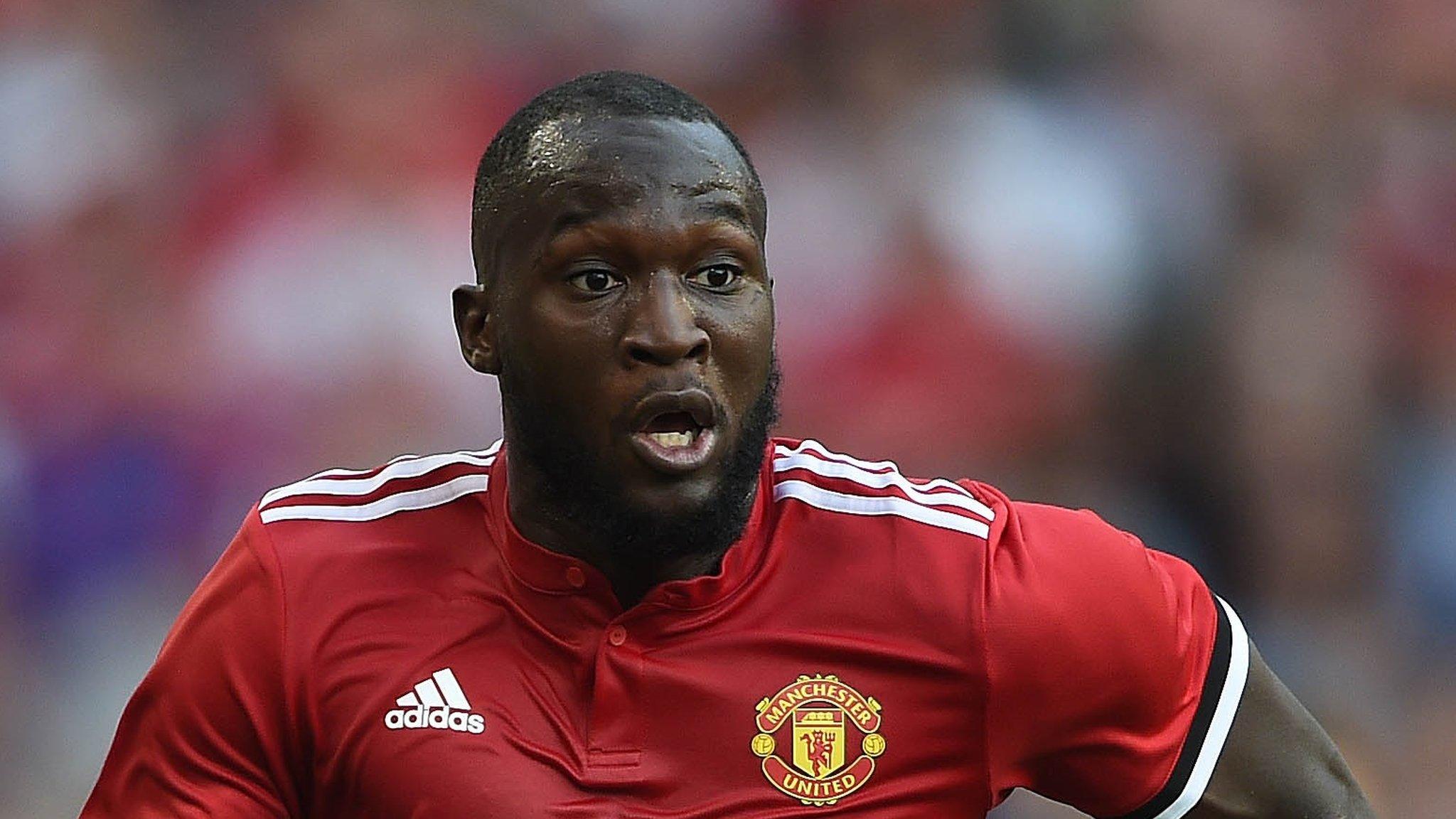 Manchester United striker Romelu Lukaku