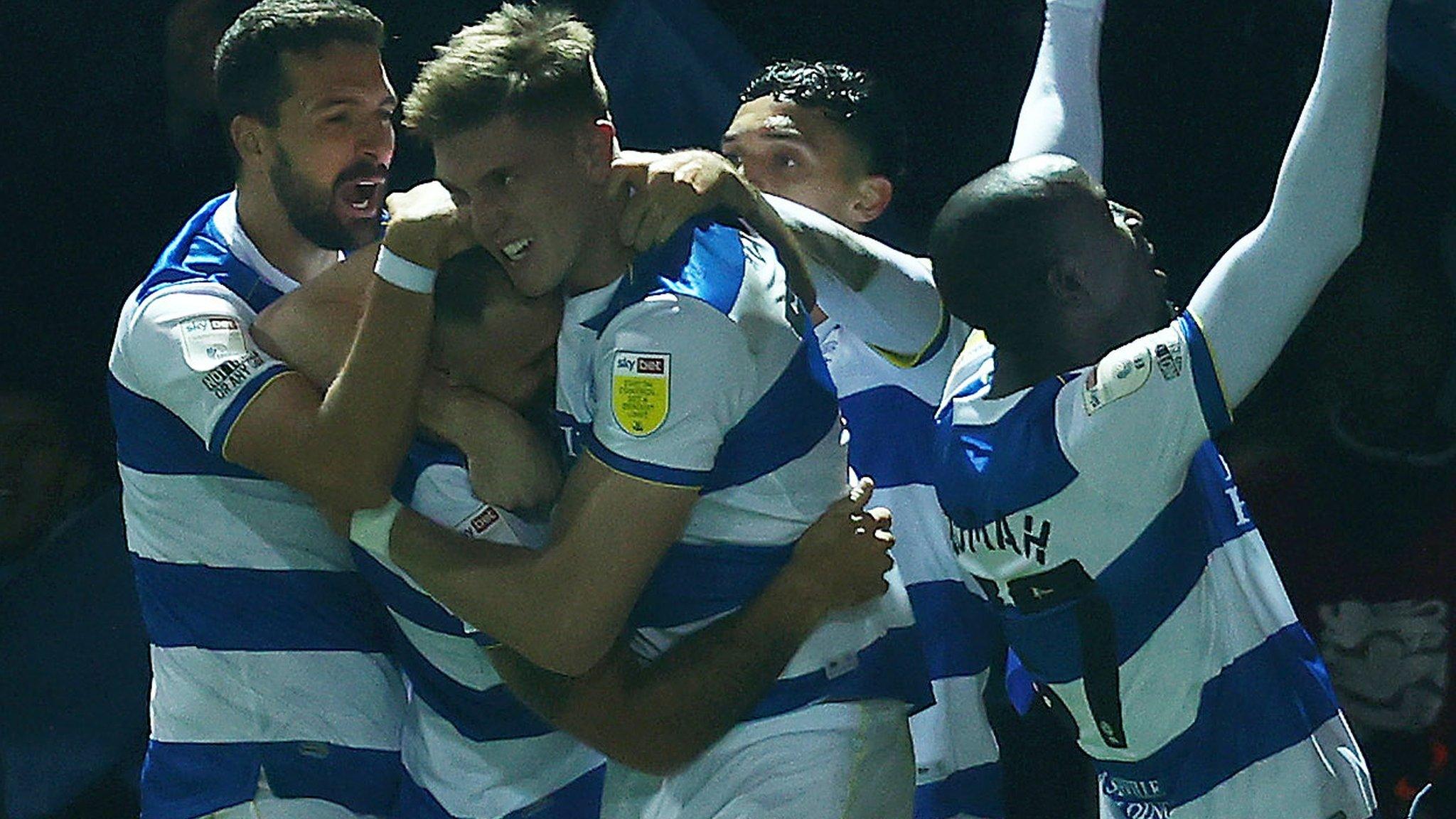 QPR celebrate goal