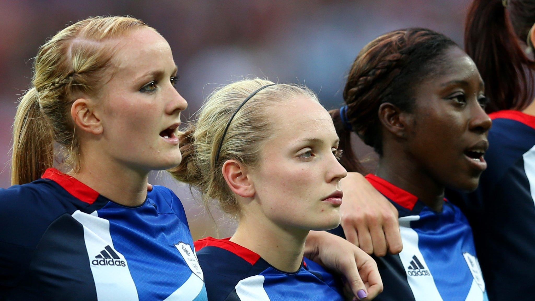 Team GB women at the 2012 London Olympics