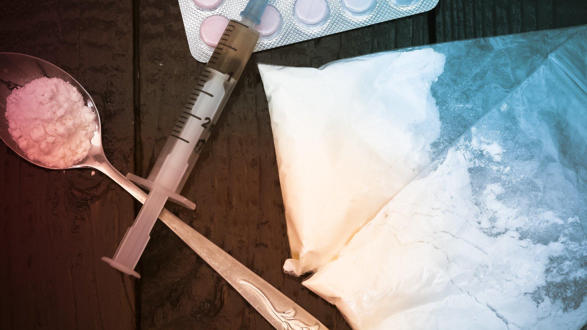 Generic image showing drugs paraphernalia