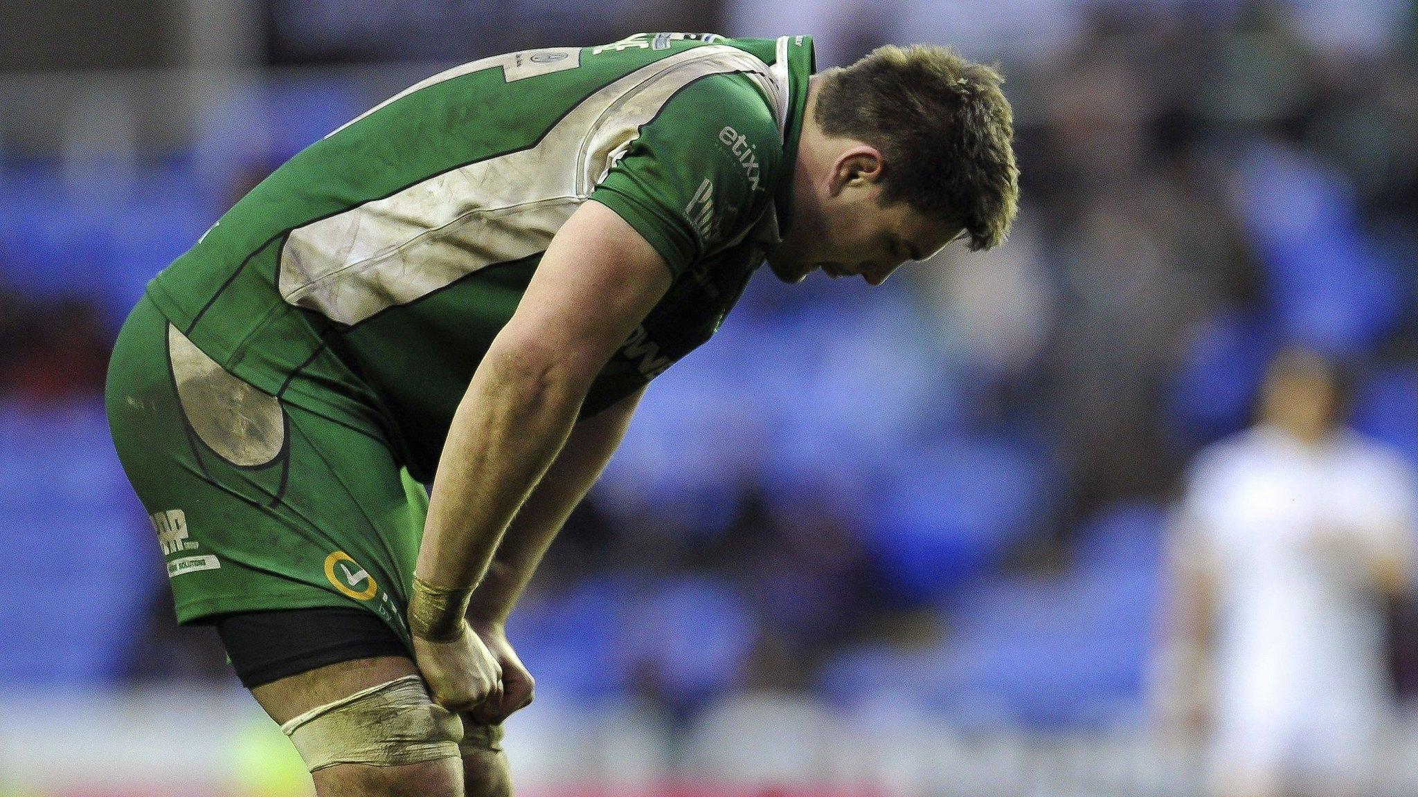 London Irish's Elliott Stooke