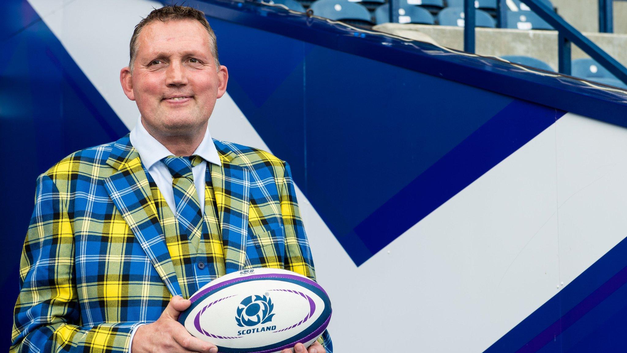 Doddie Weir at Murrayfield