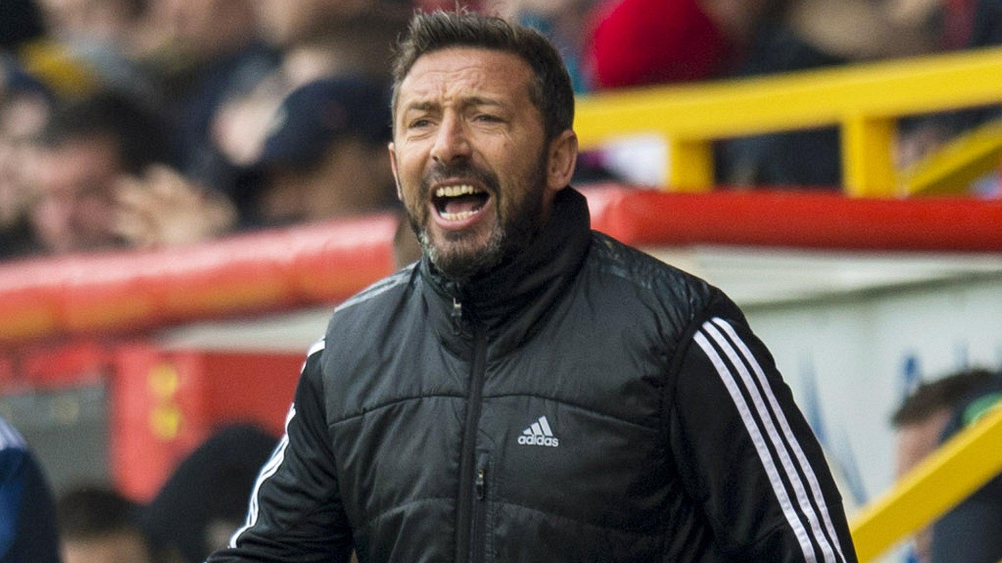 Aberdeen manager Derek McInnes