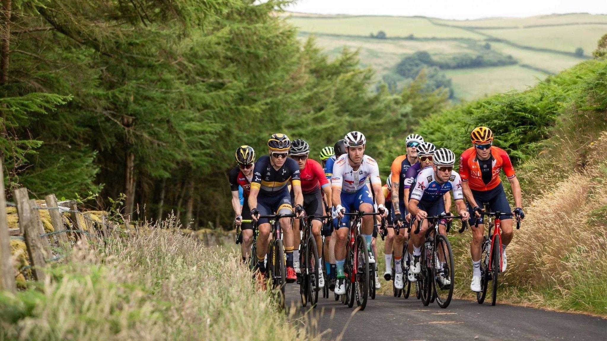 Cyclists taking part in the 2022 event