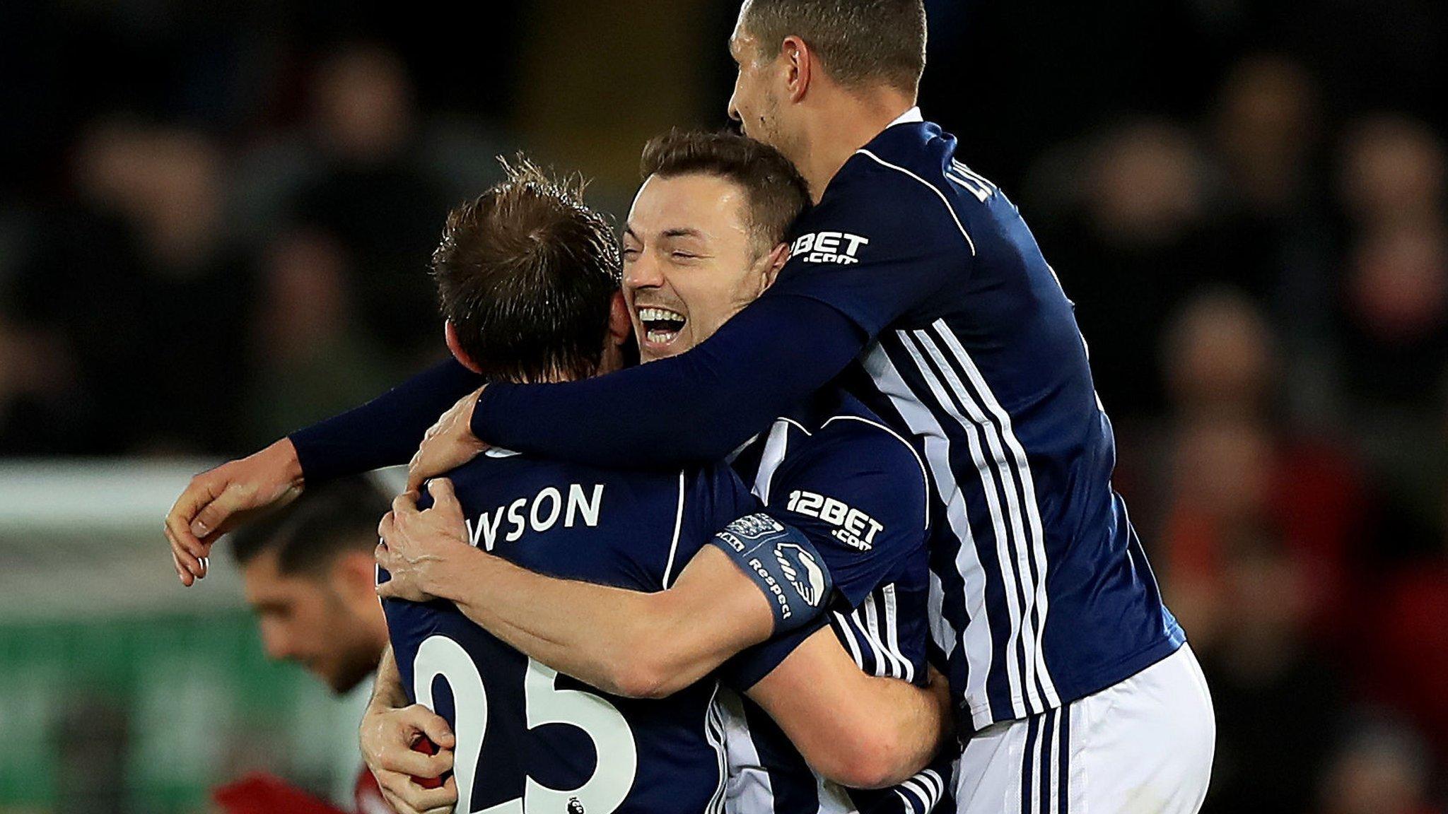 West Brom beat Liverpool