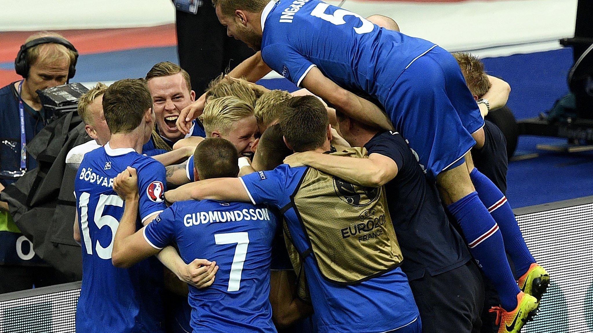 Iceland celebrate