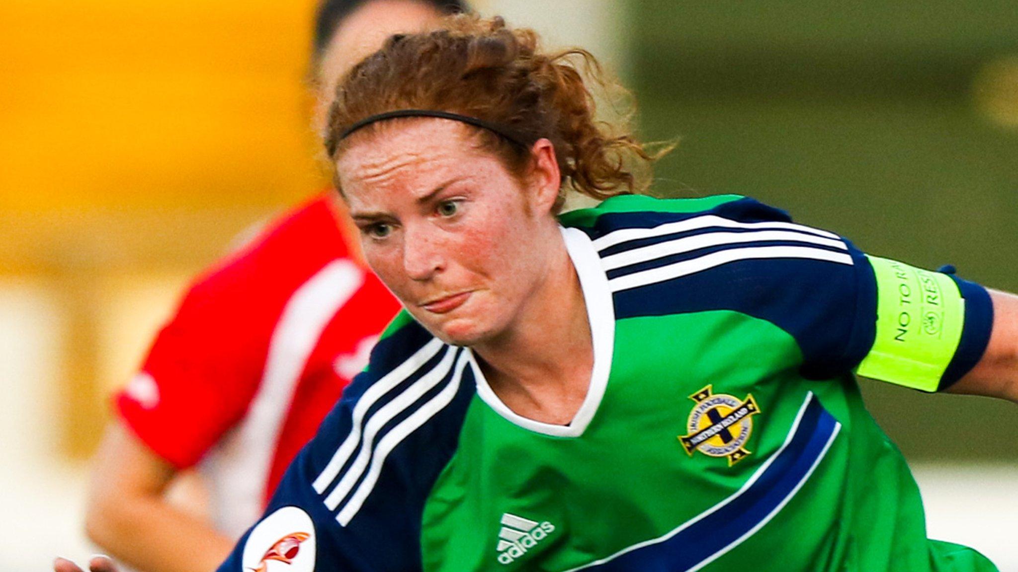 Marissa Callaghan was the Northern Ireland captain