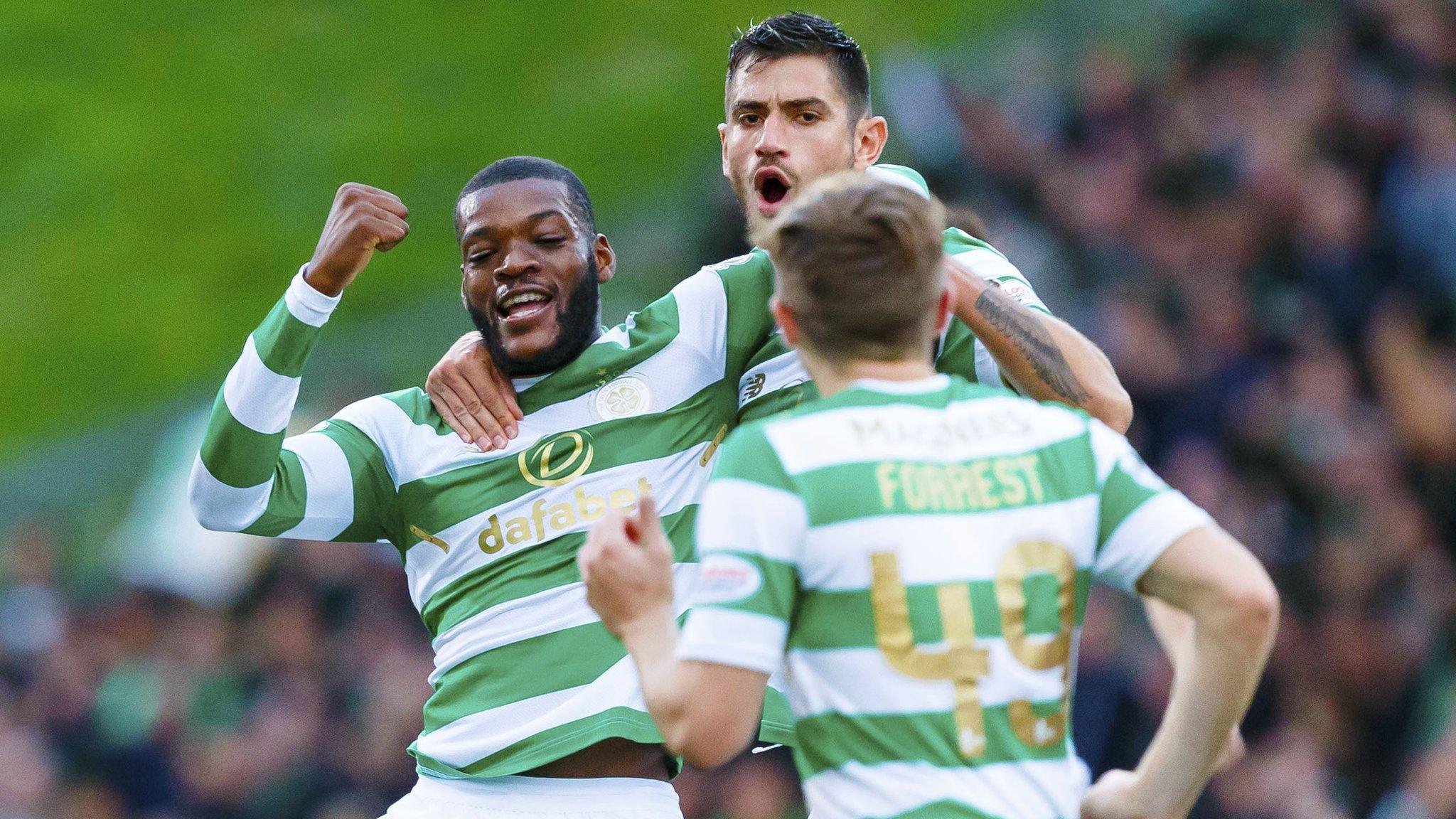 Celtic midfielder Olivier Ntcham