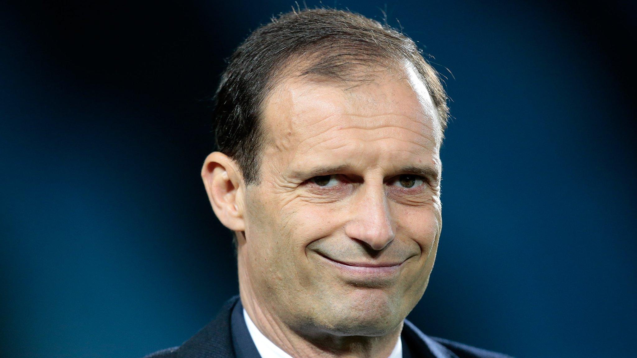 Juventus boss Massimiliano Allegri