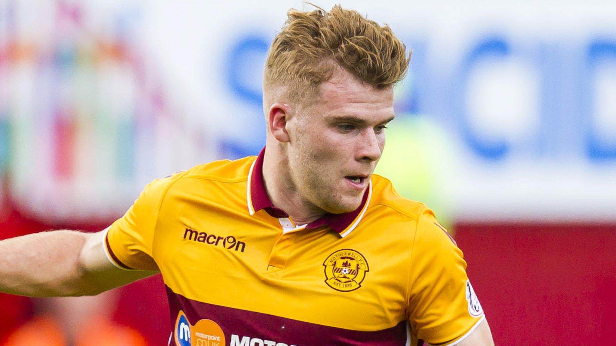 Motherwell midfielder Chris Cadden