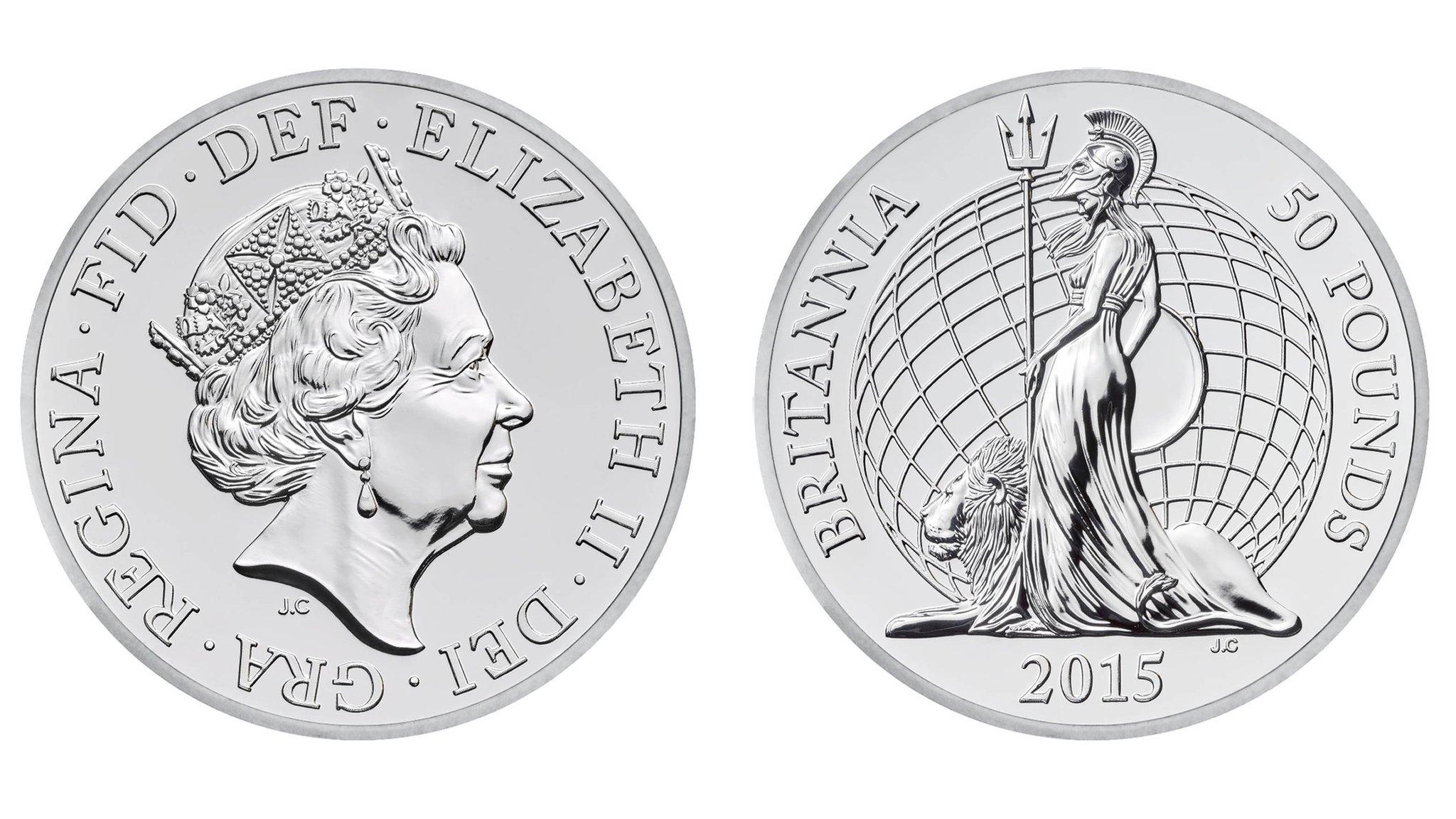 new fifty pound coin