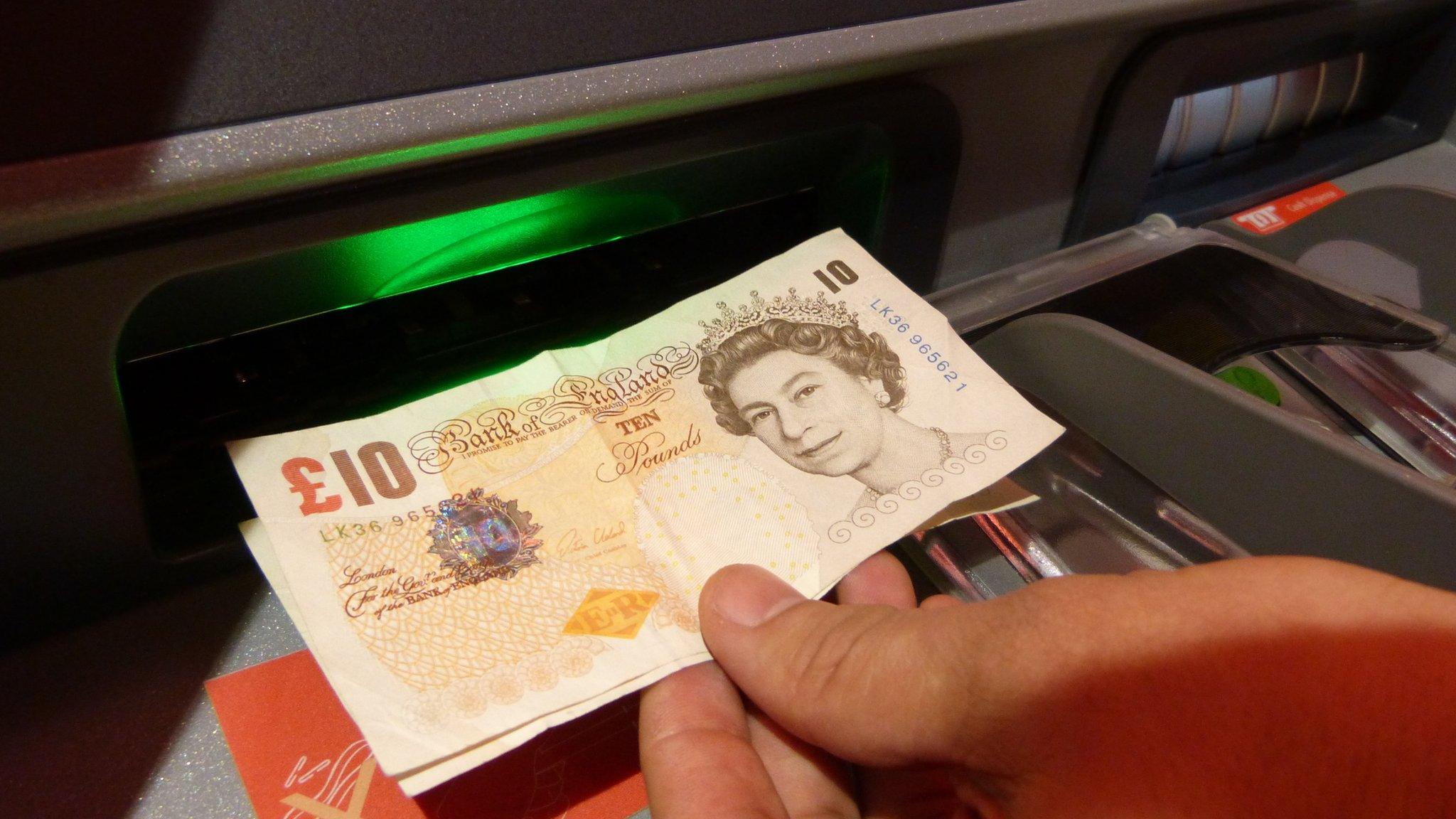 cash from cashpoint