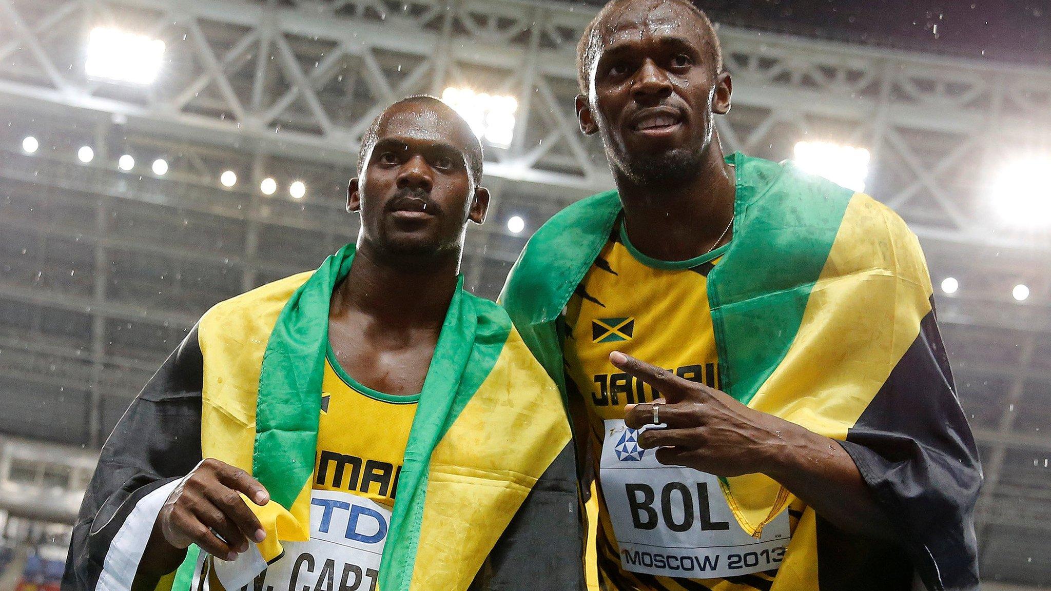 Nesta Carter and Usain Bolt