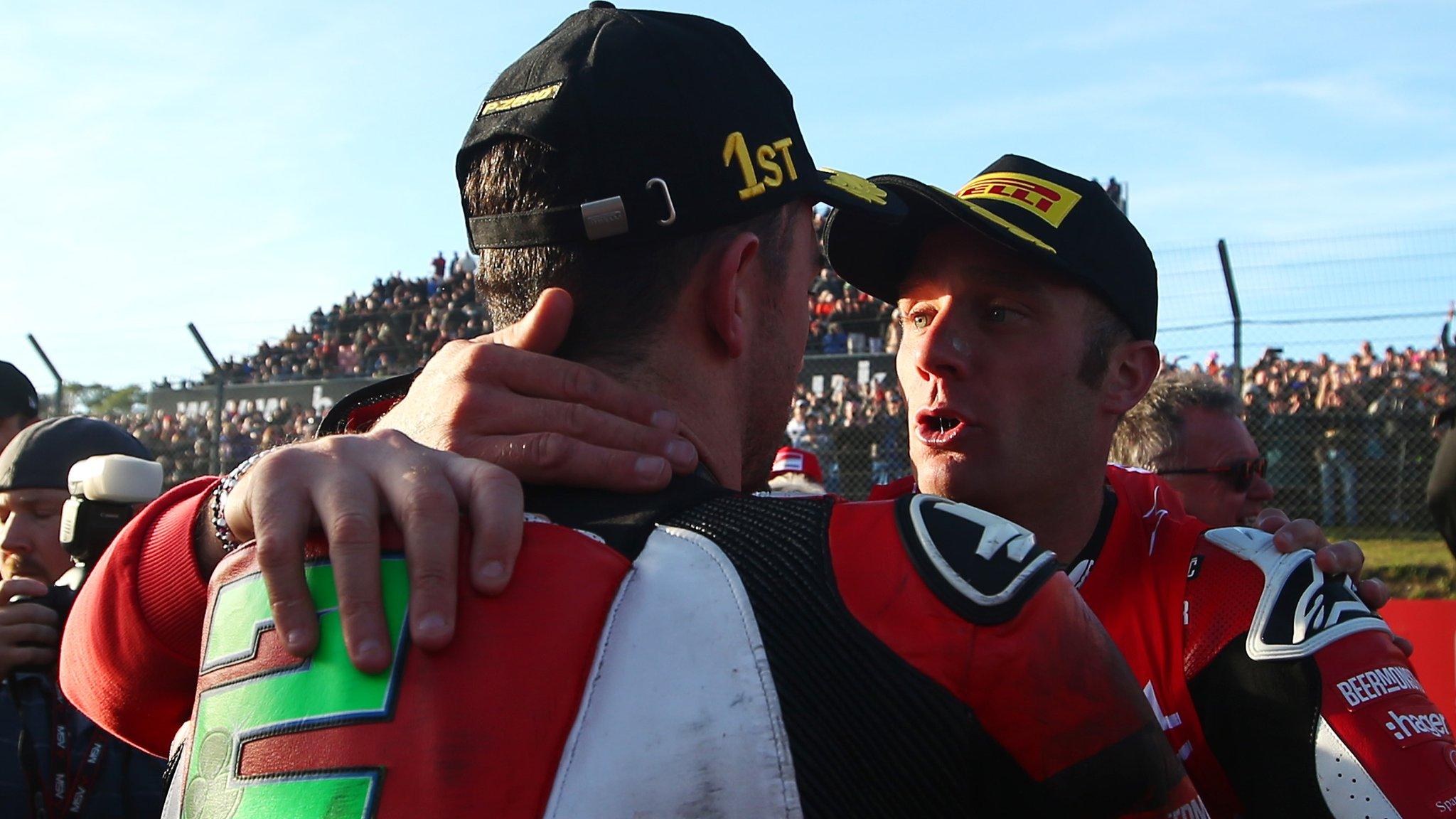 Tommy Bridewell and Glenn Irwin