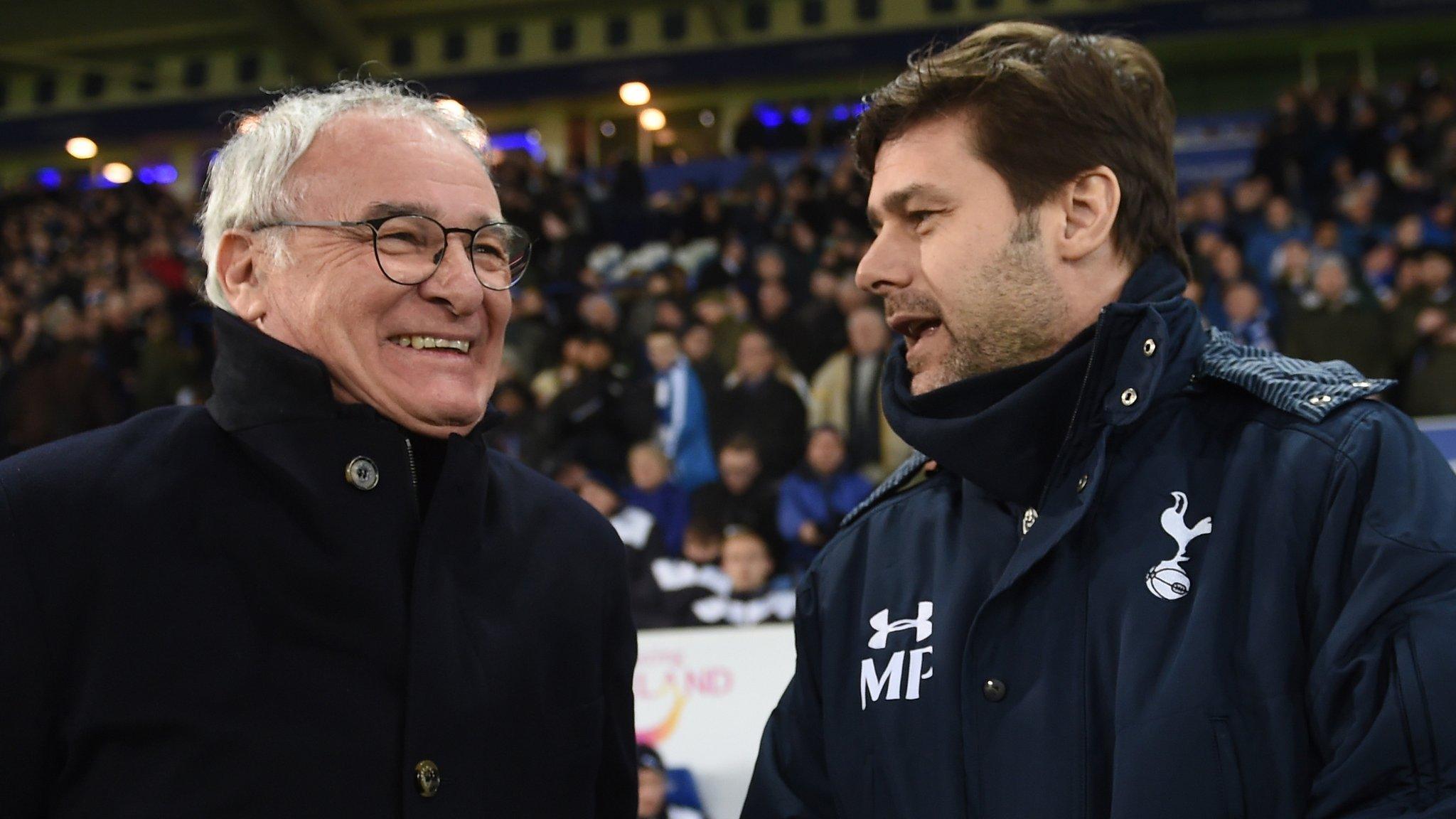 Claudio Ranieri and Mauricio Pochettino