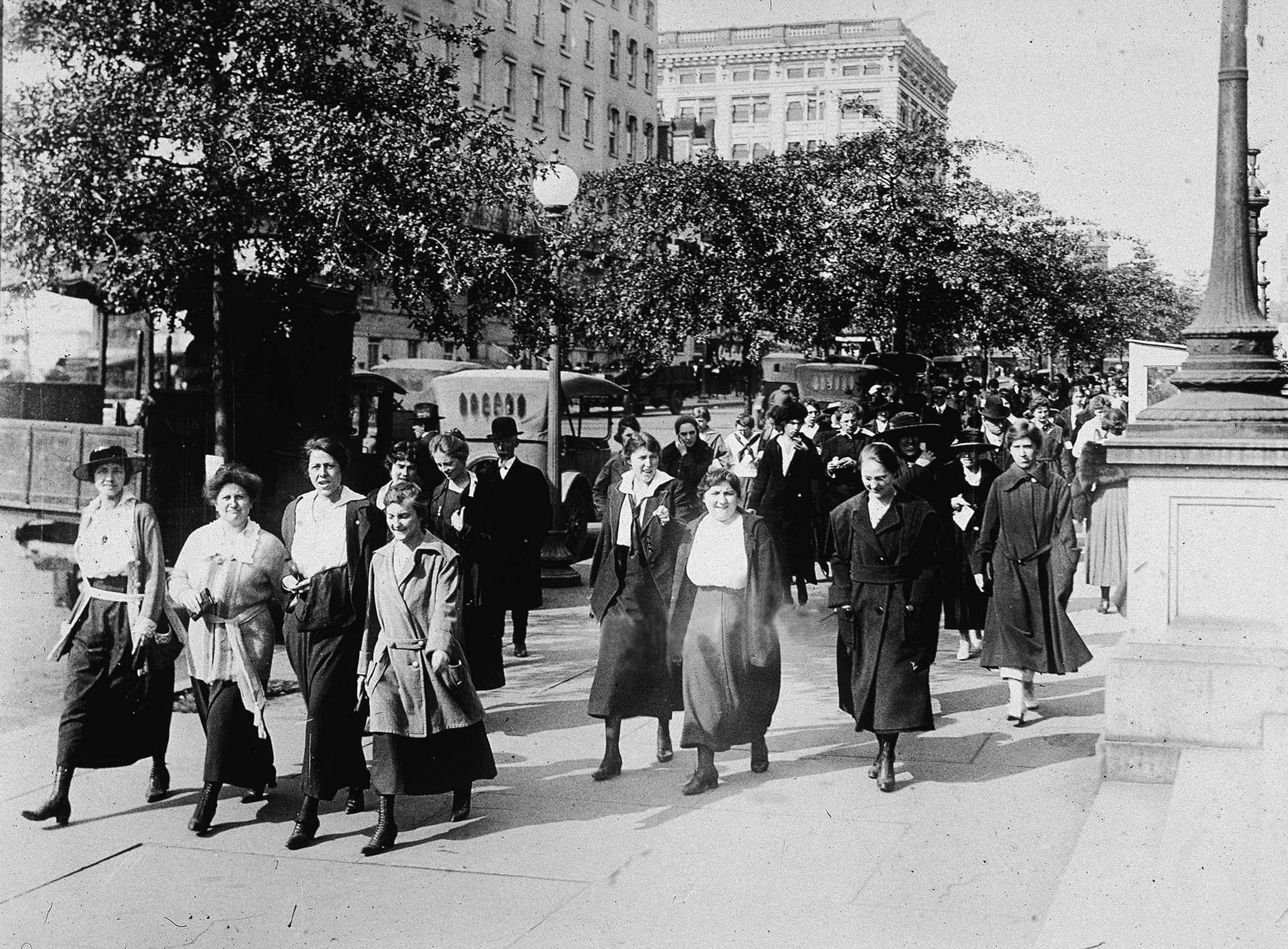 Women walking