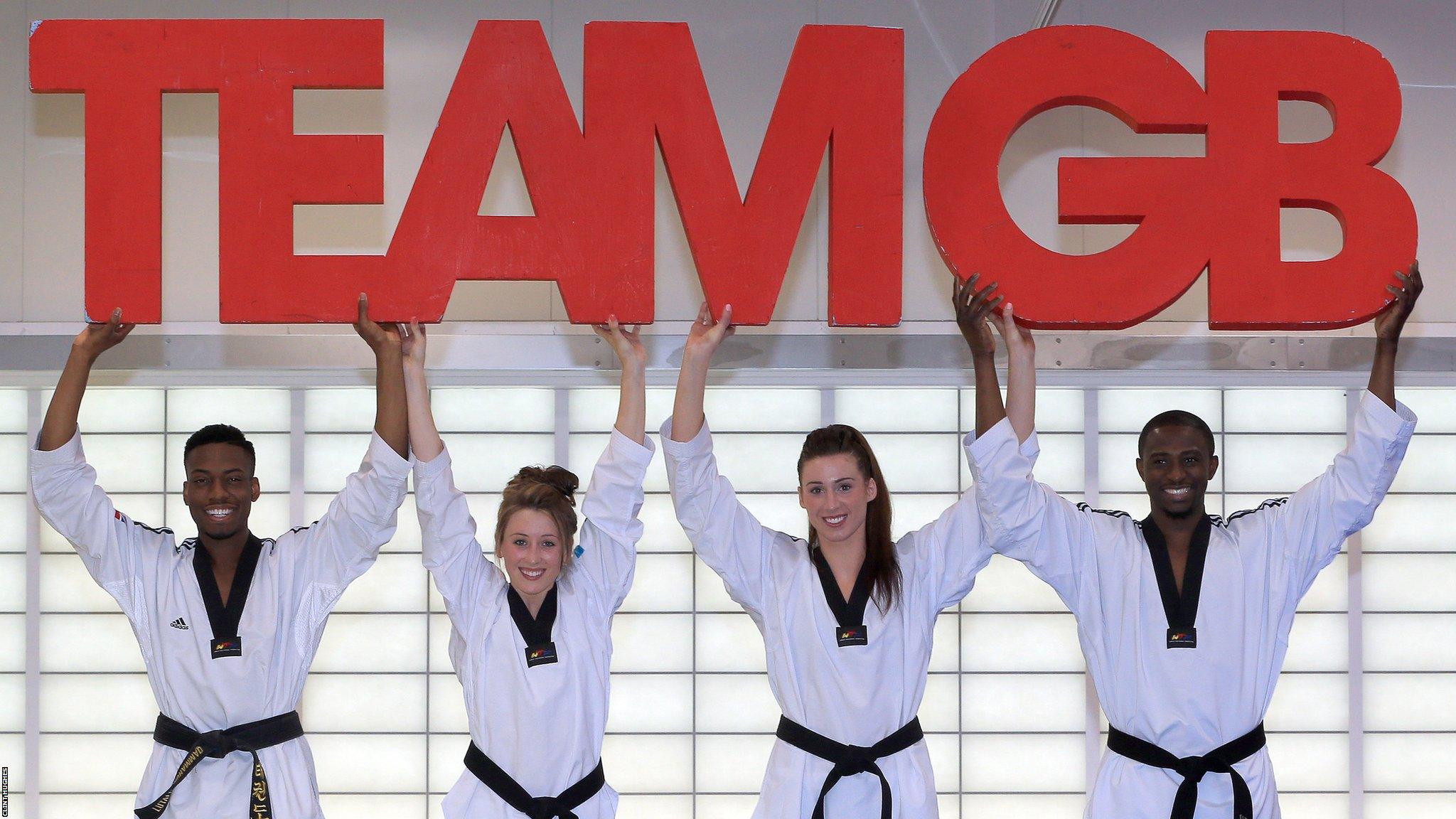 Lutalo Muhammad, Jade Jones, Bianca Walkden and Mahama Cho