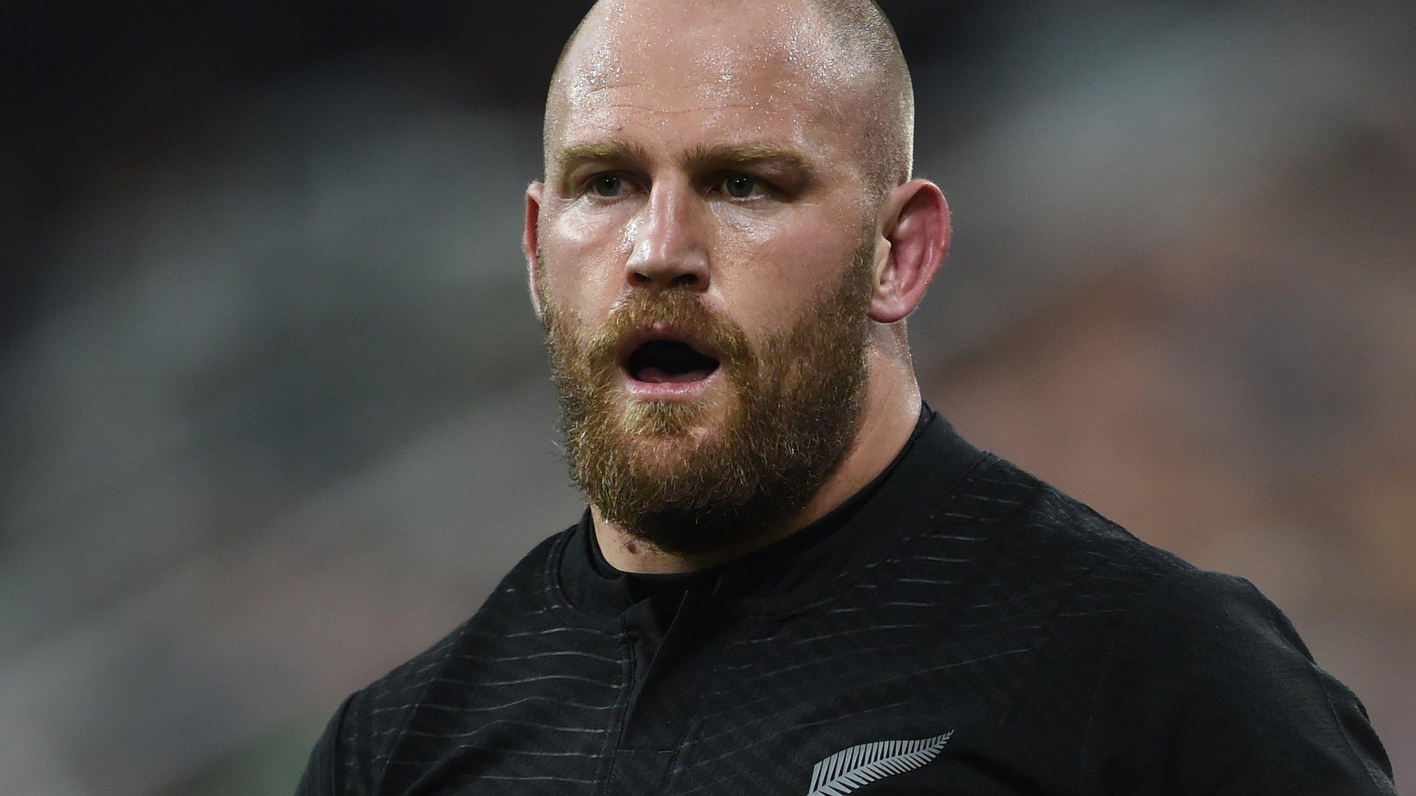 Ben Franks in action for New Zealand