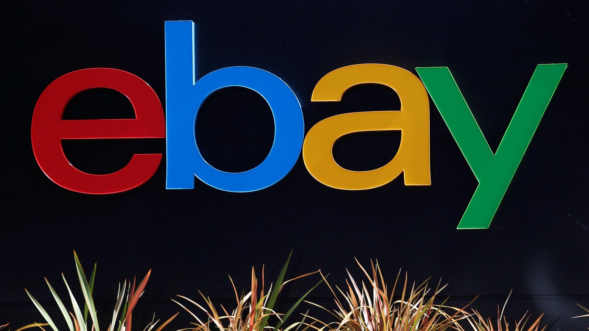 Ebay logo in California