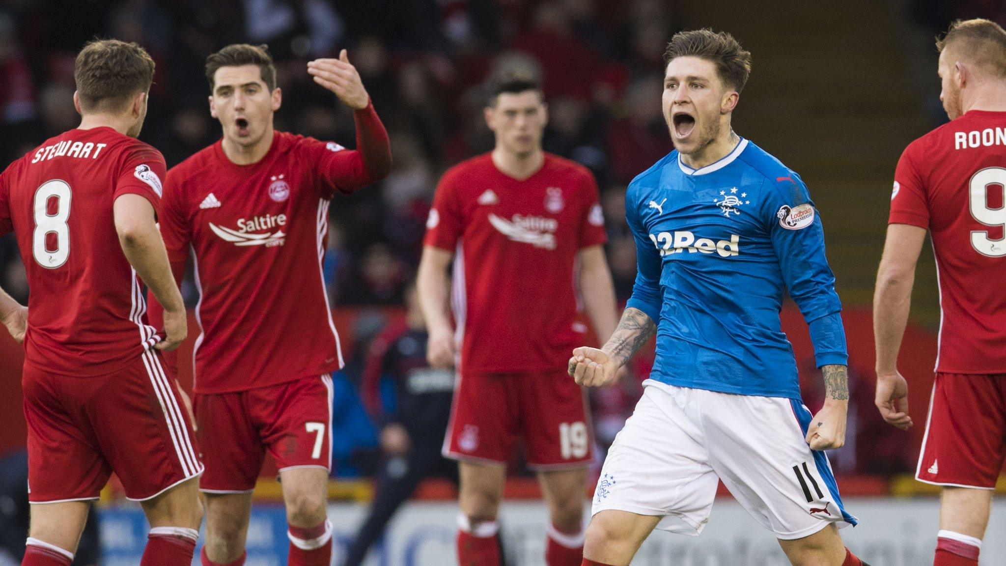 Rangers celebrate