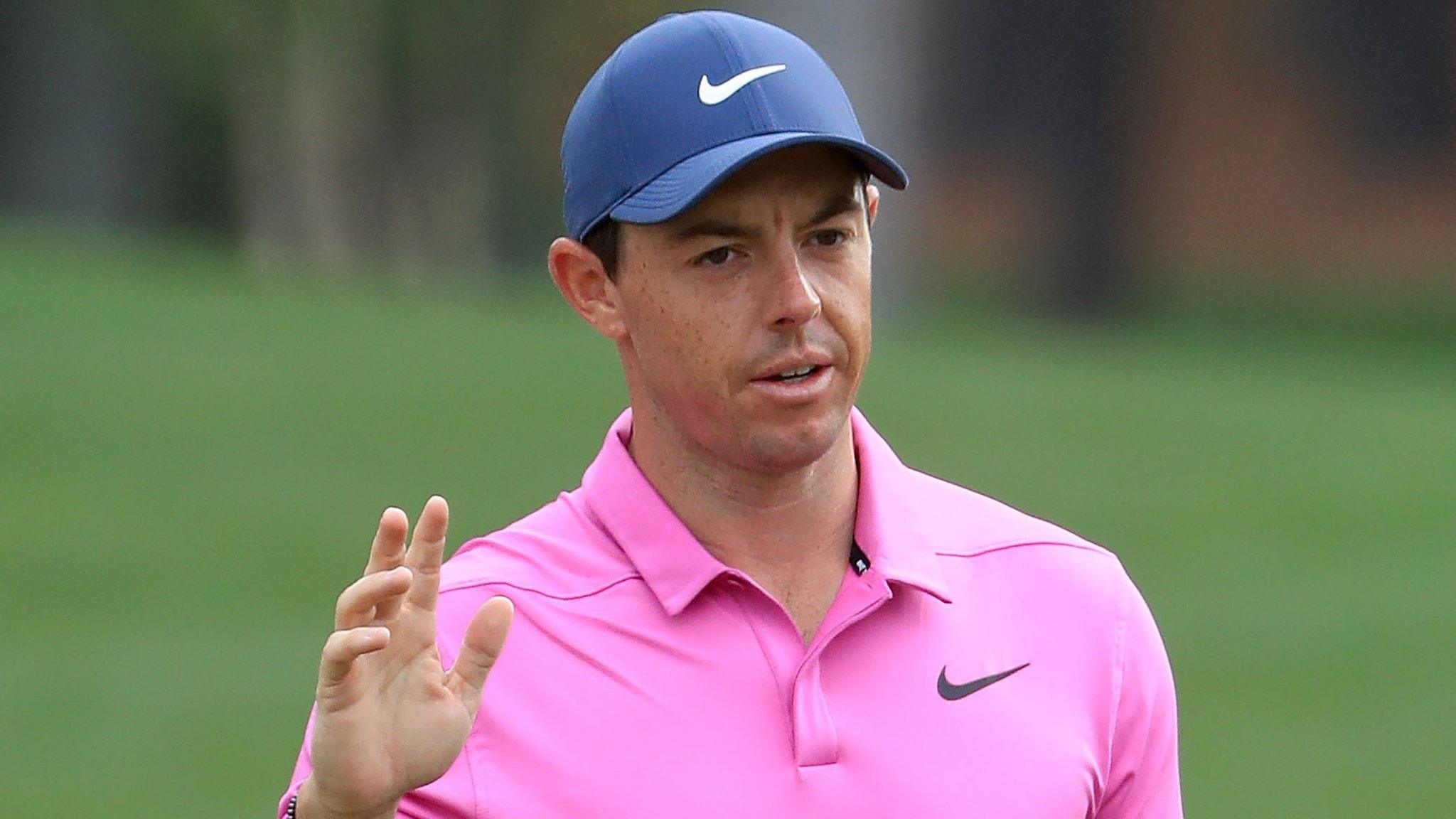 Rory McIlroy regrouped from his error-ridden round on Friday