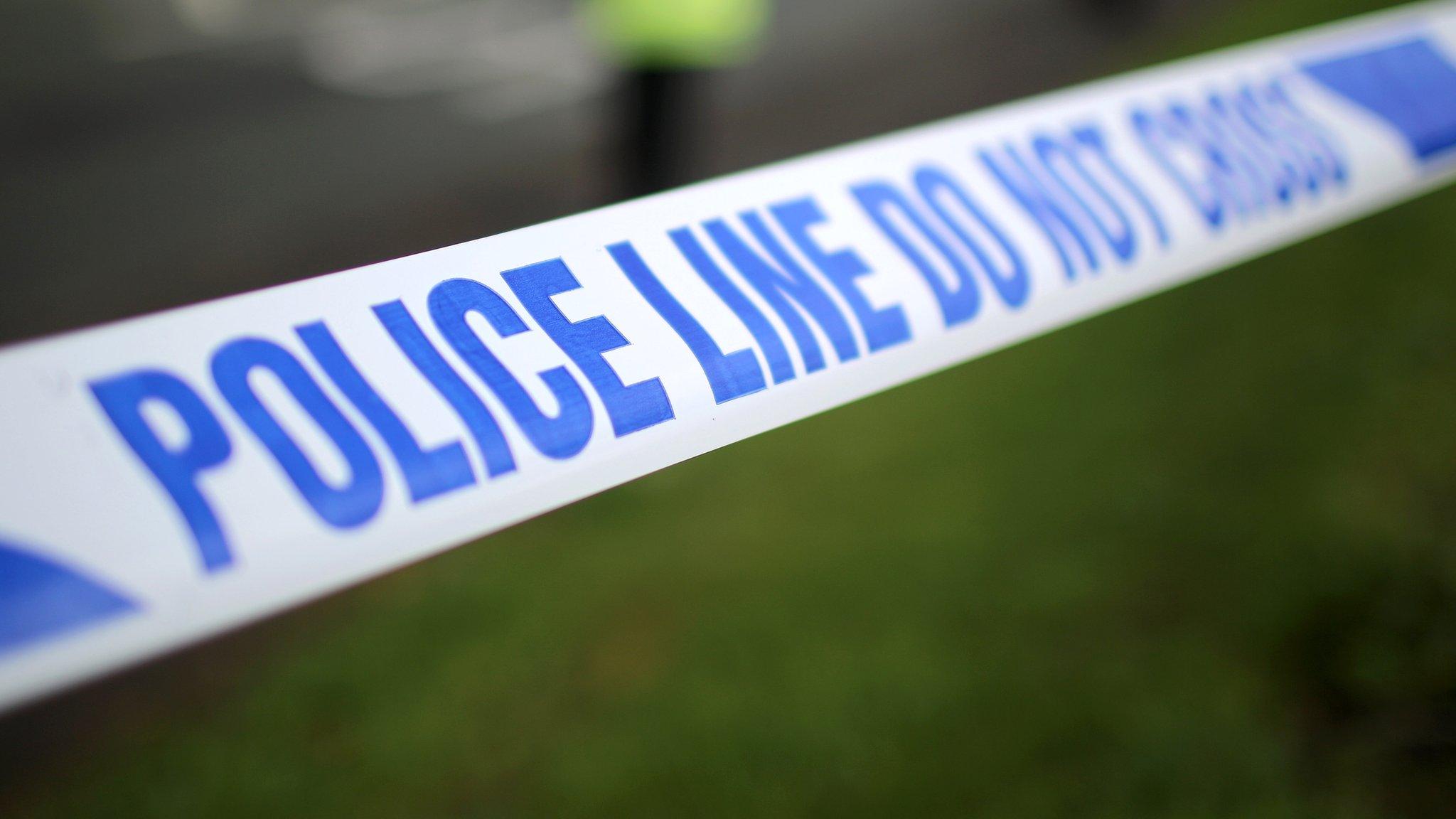 Police tape (file image)