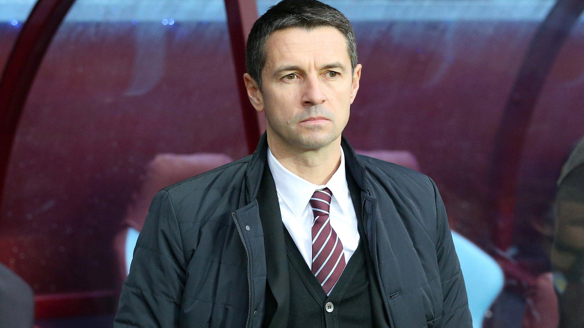 Aston Villa manager Remi Garde