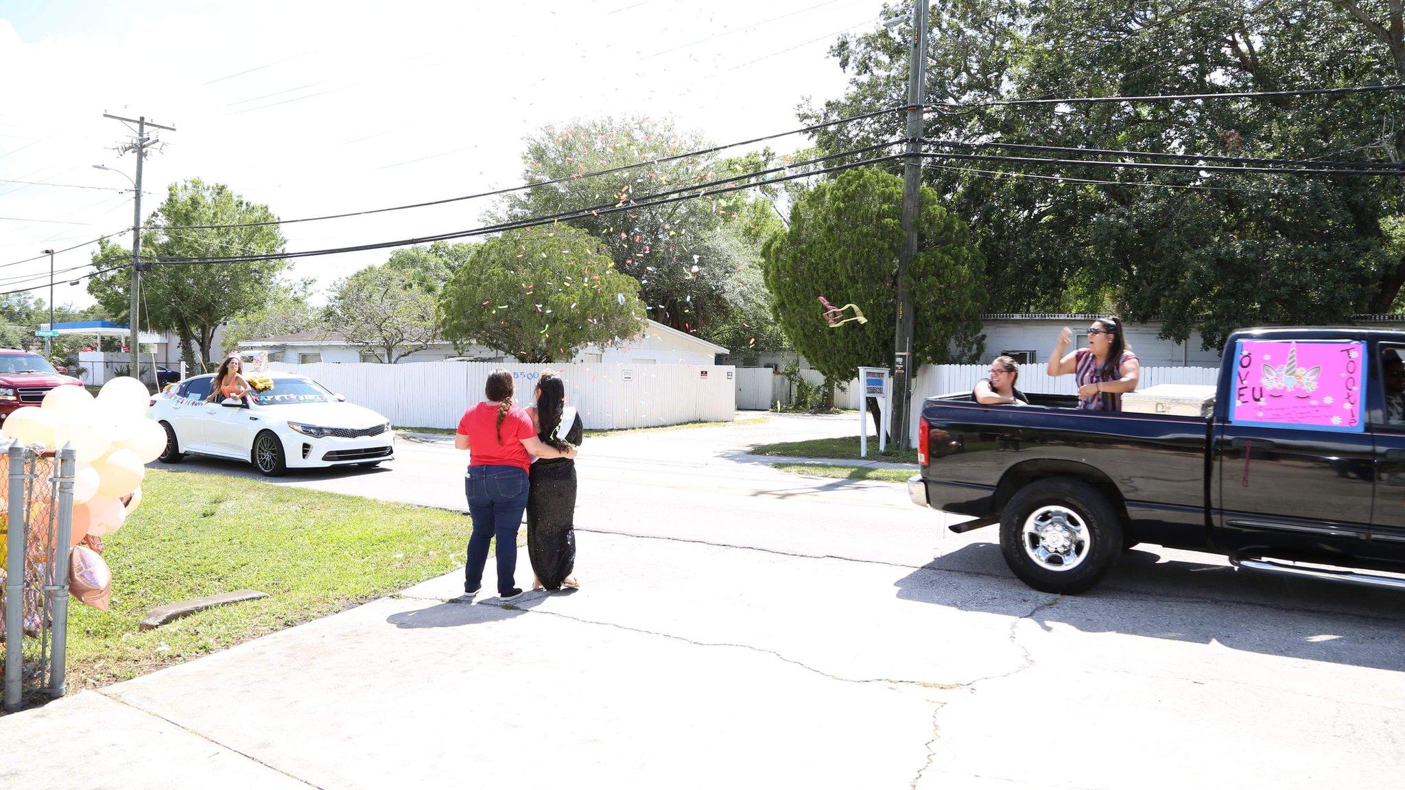 Ariana Diaz's birthday parade