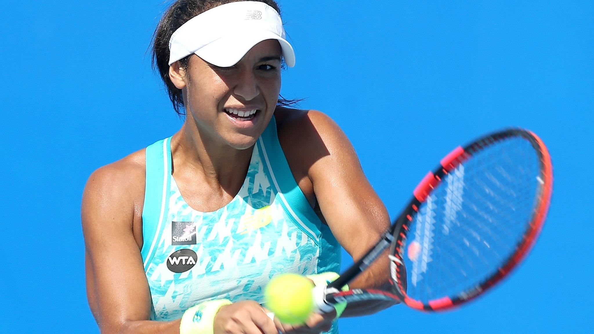 Britain's Heather Watson