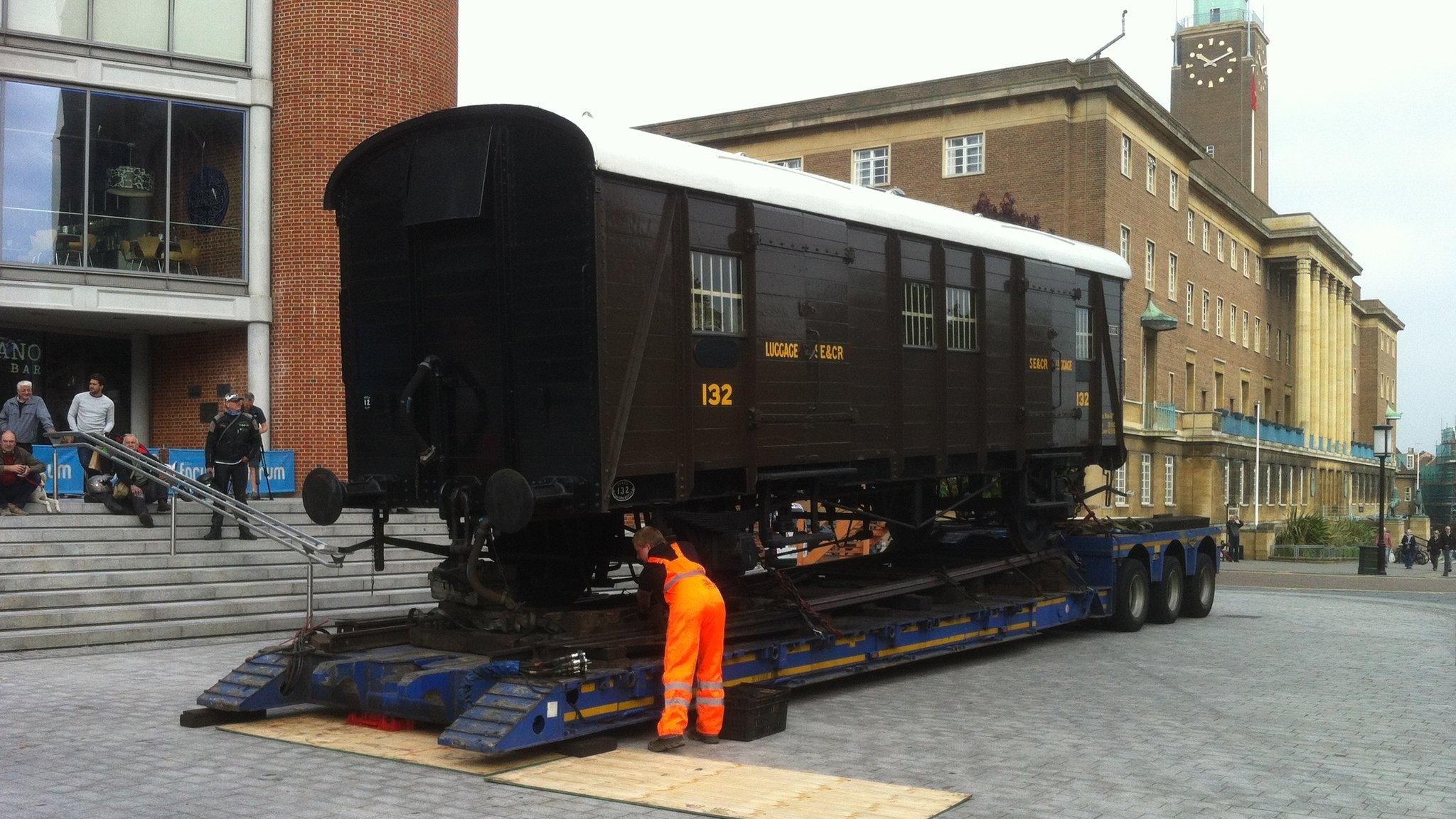 Edith Cavell's railway carriage