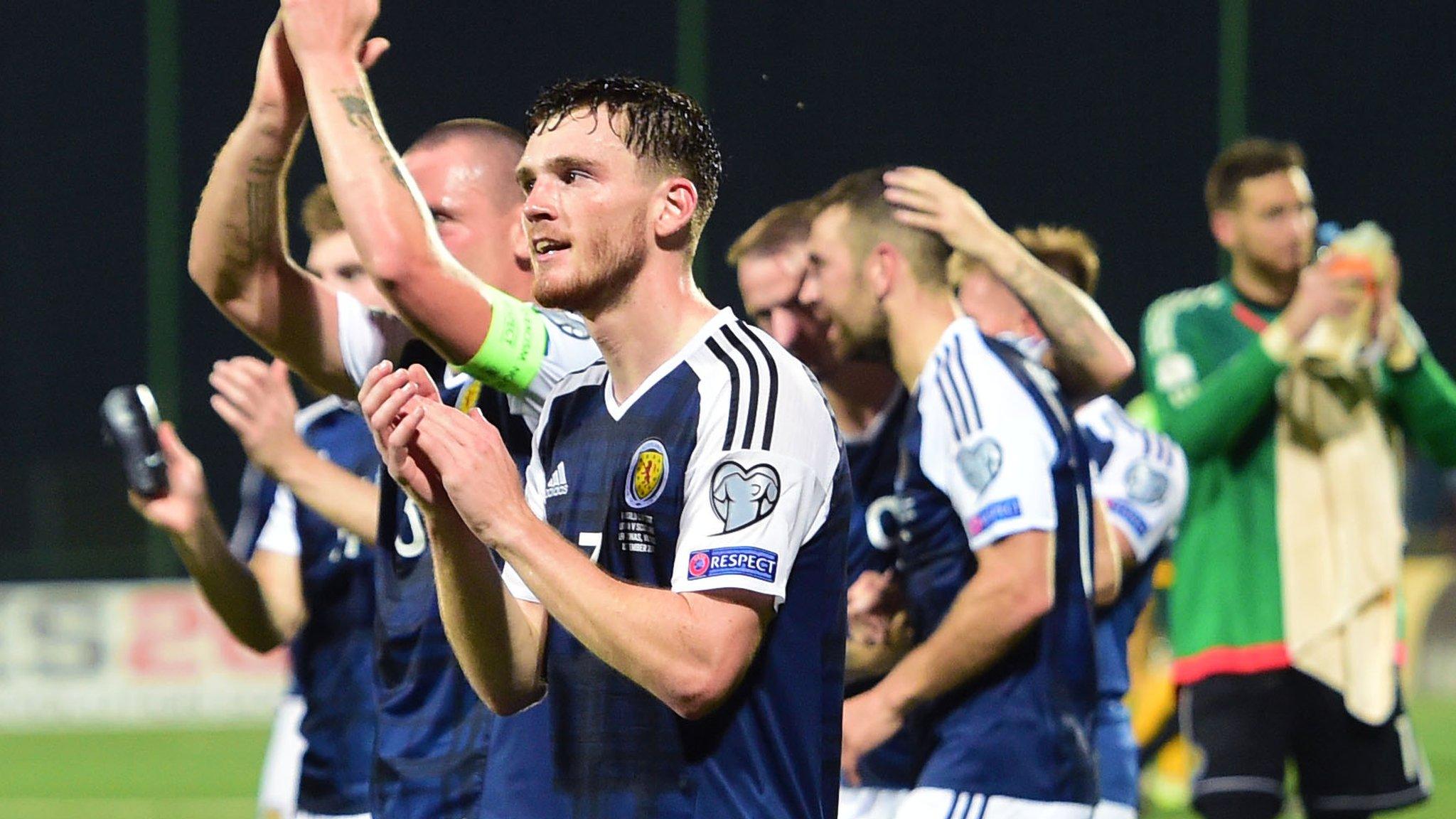 Scotland full-back Andy Robertson