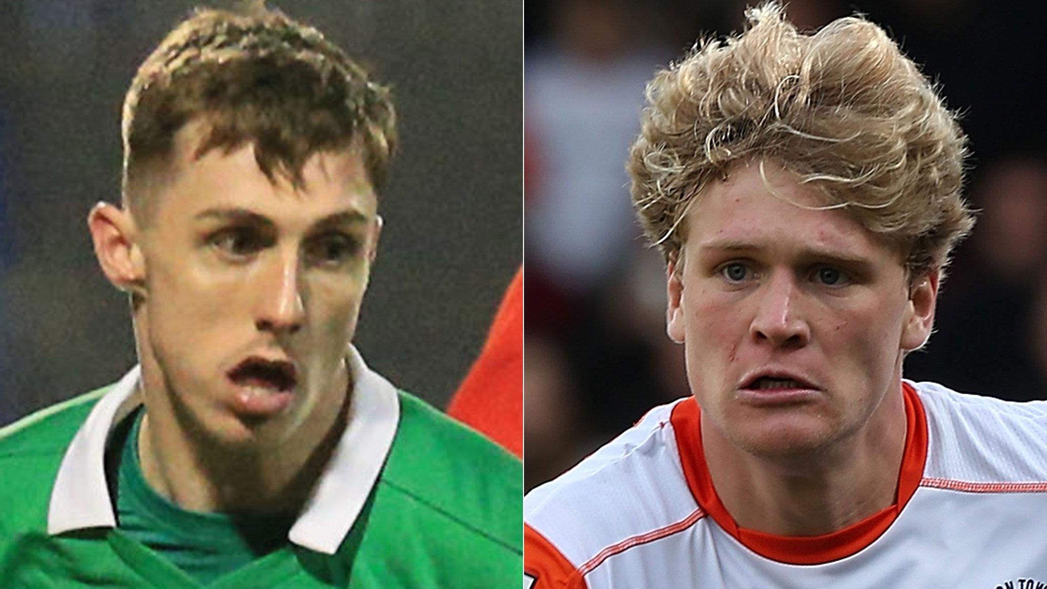 Gavin Whyte and Cameron McGeehan are handed first Northern Ireland call-ups