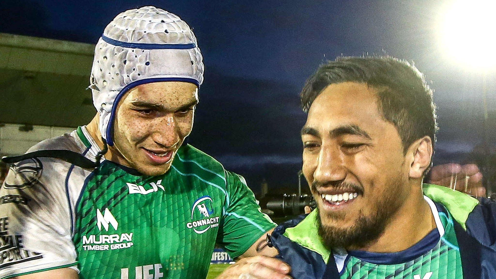 Ultan Dillane and Bundee Aki