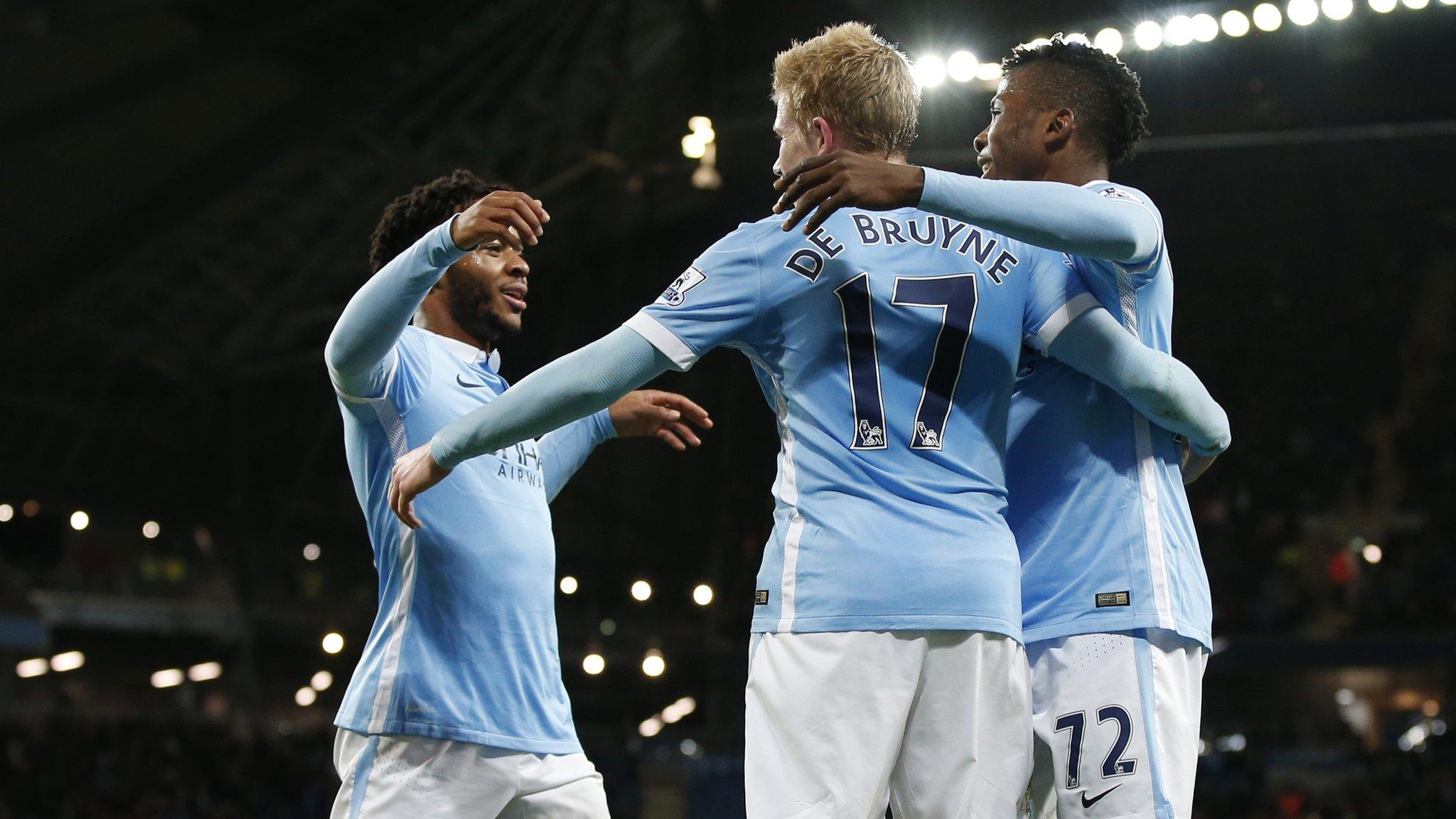 Kevin De Bruyne celebrates