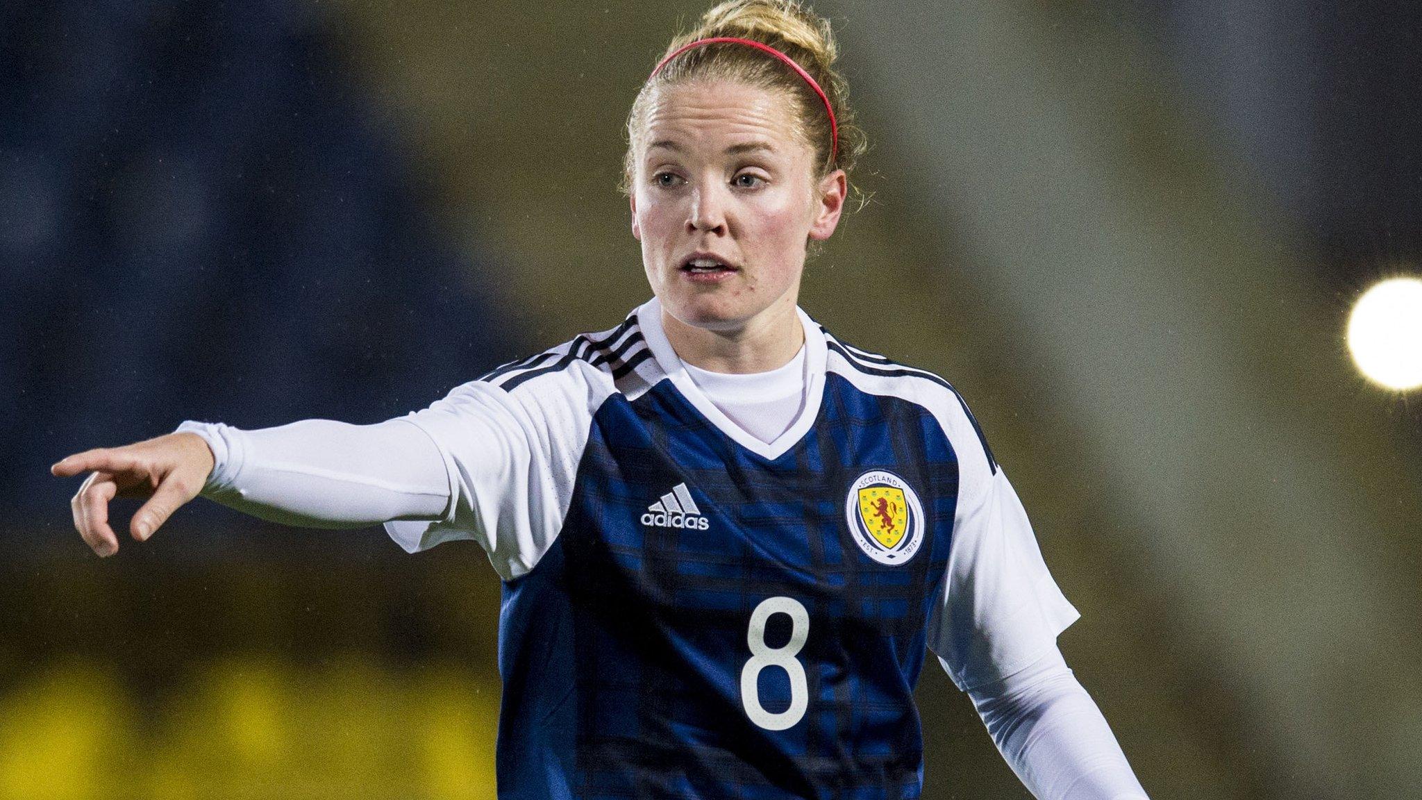 Kim Little scored for Scotland