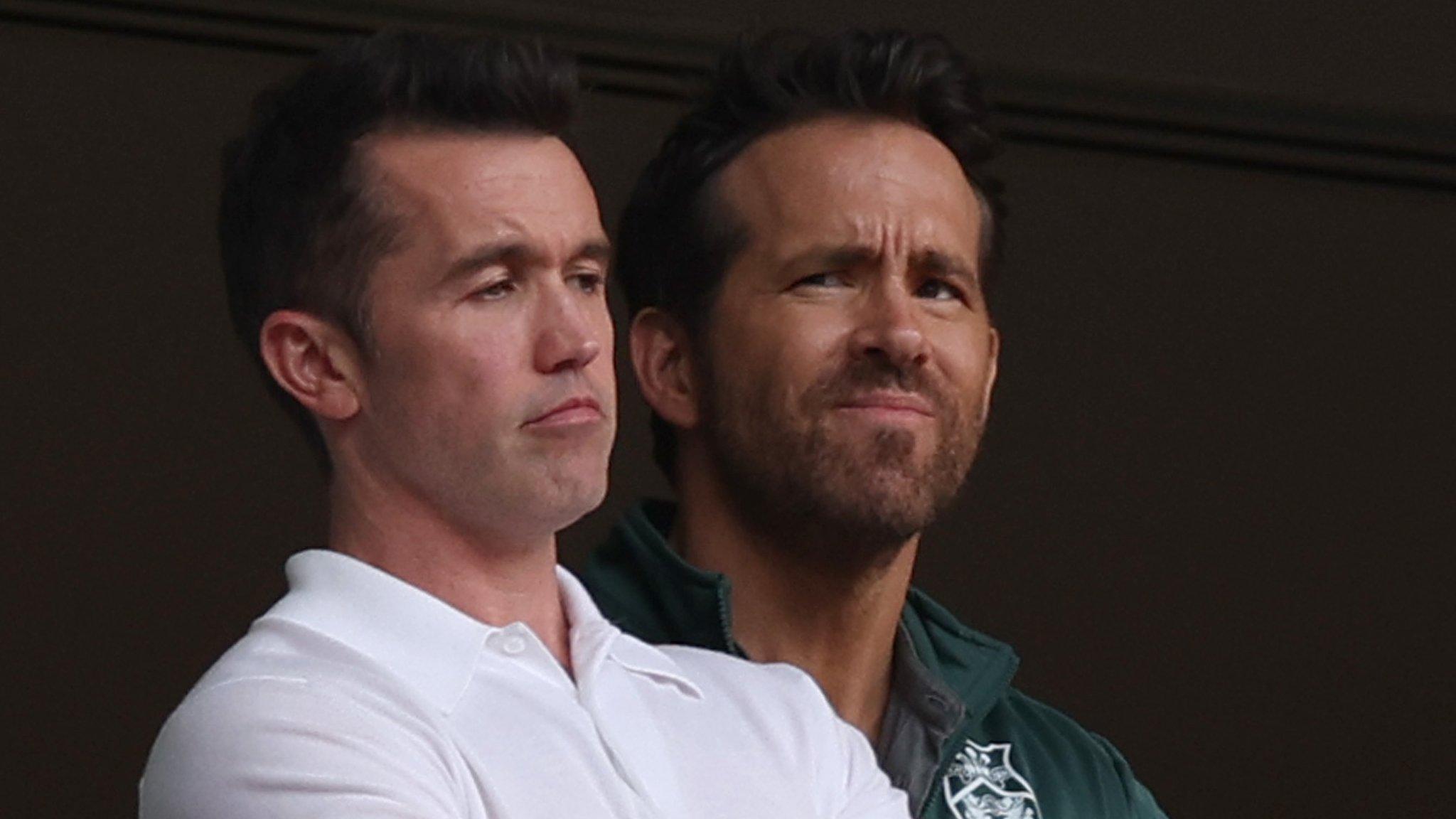 Wrexham owners Rob McElhenney and Ryan Reynolds