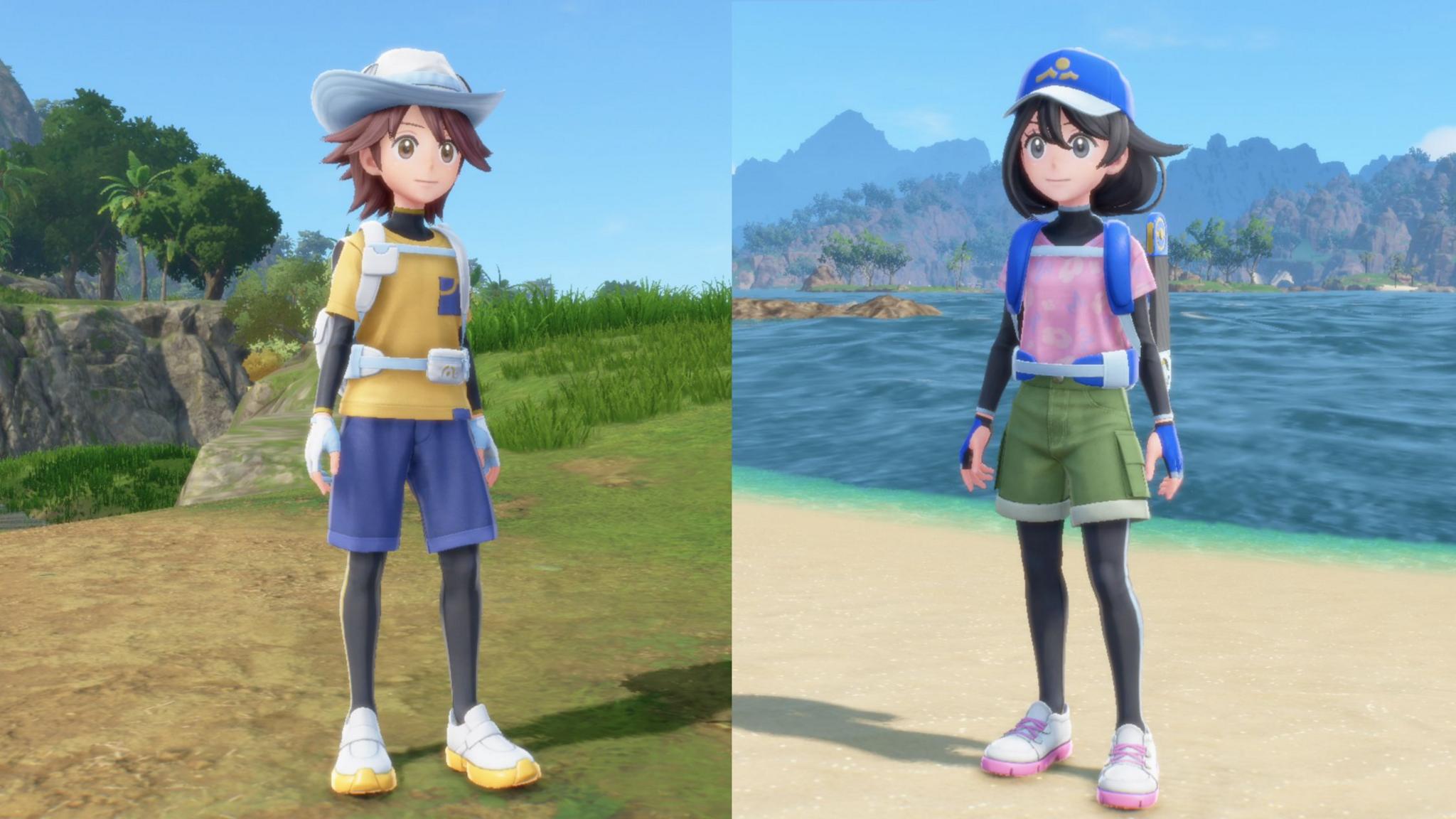 two trainers from winds and waves