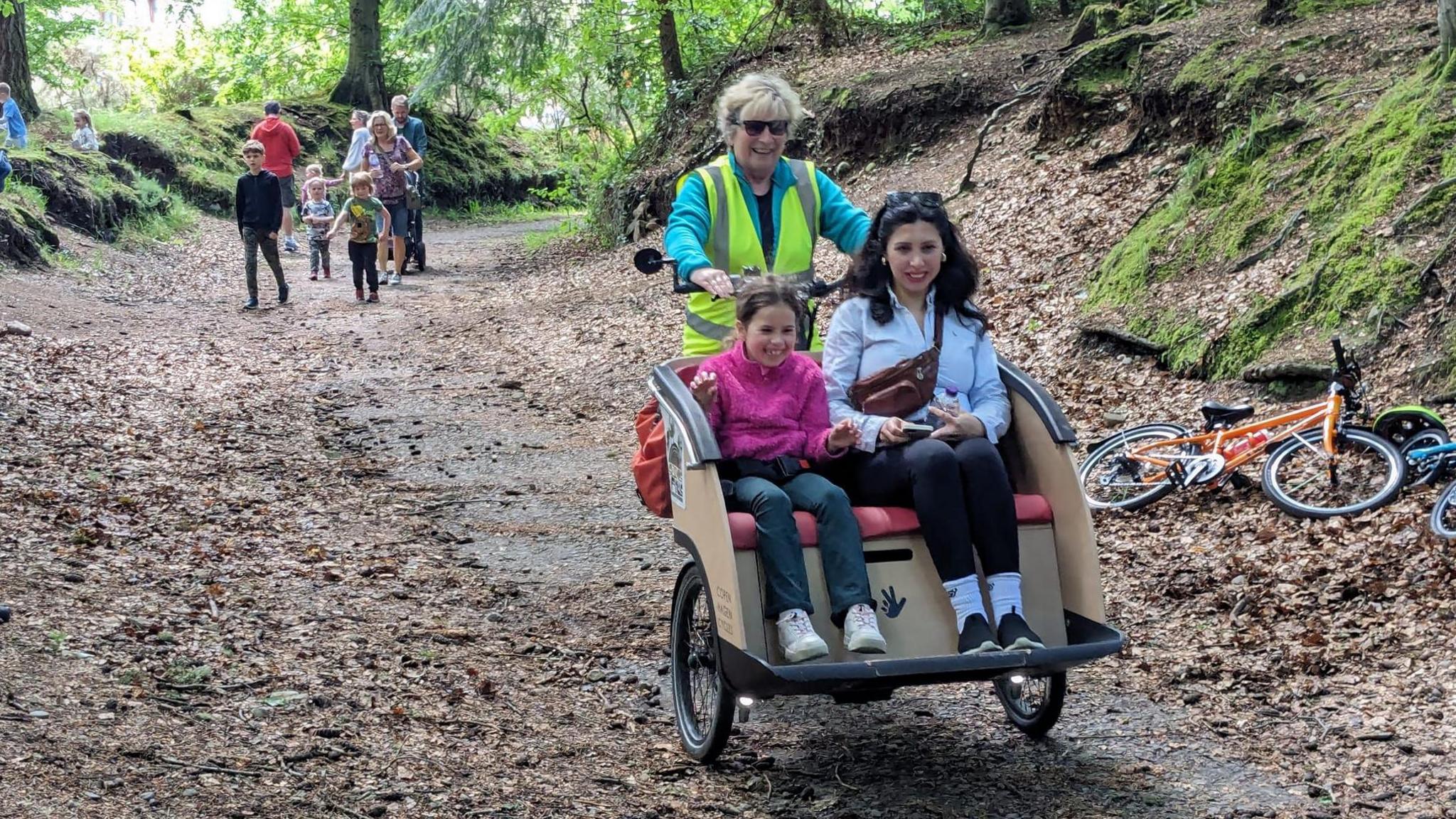 Wheel and walk day at Culduthel Woods