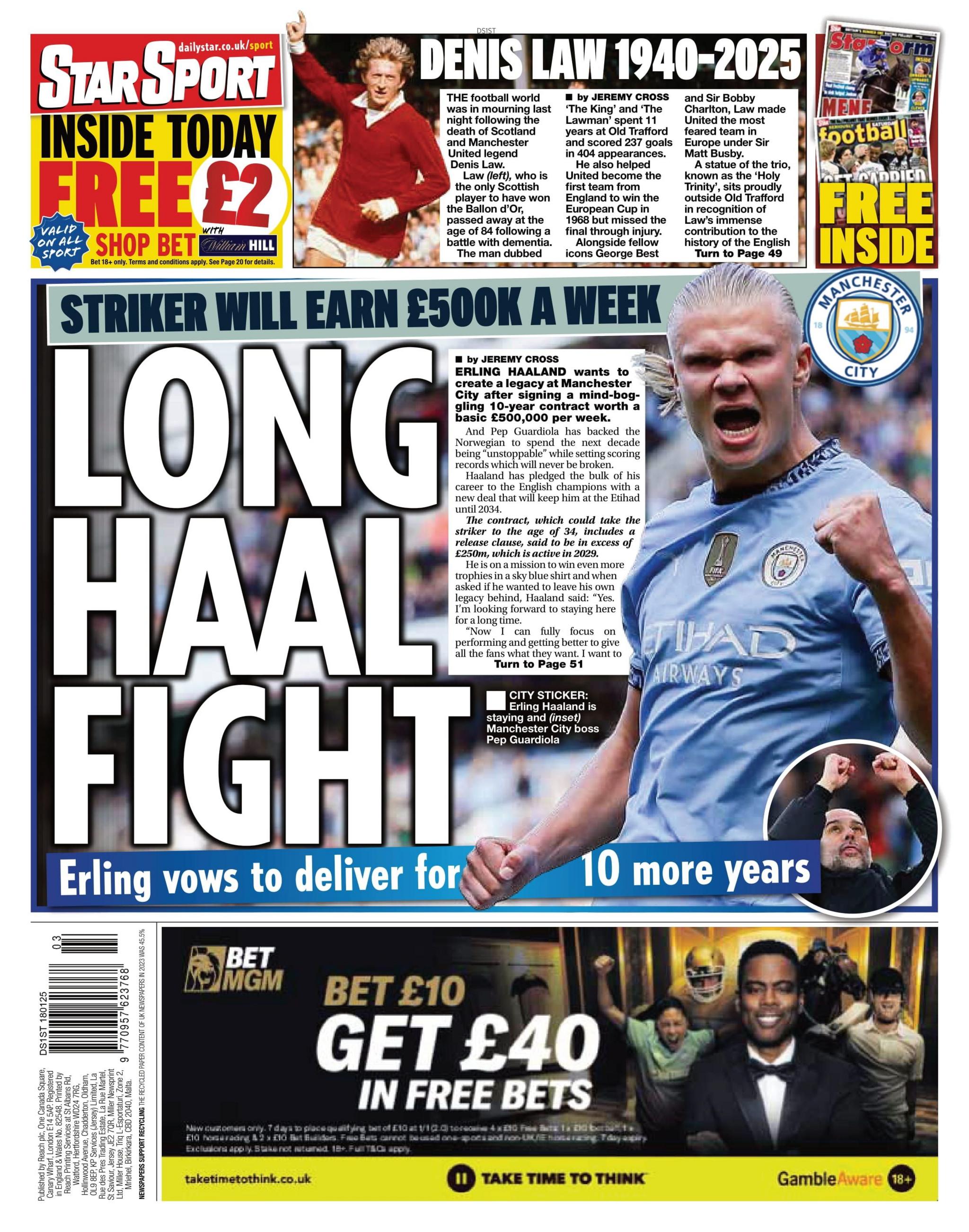 Star back page 