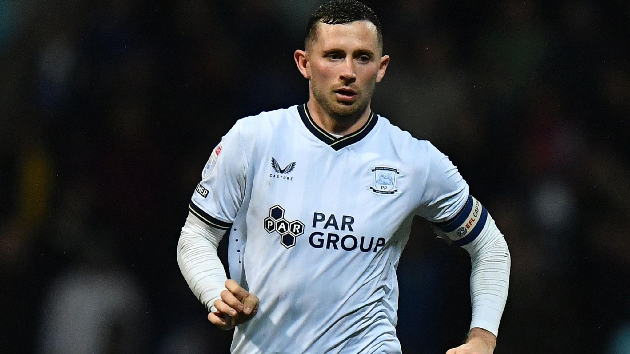 Preston captain Alan Browne