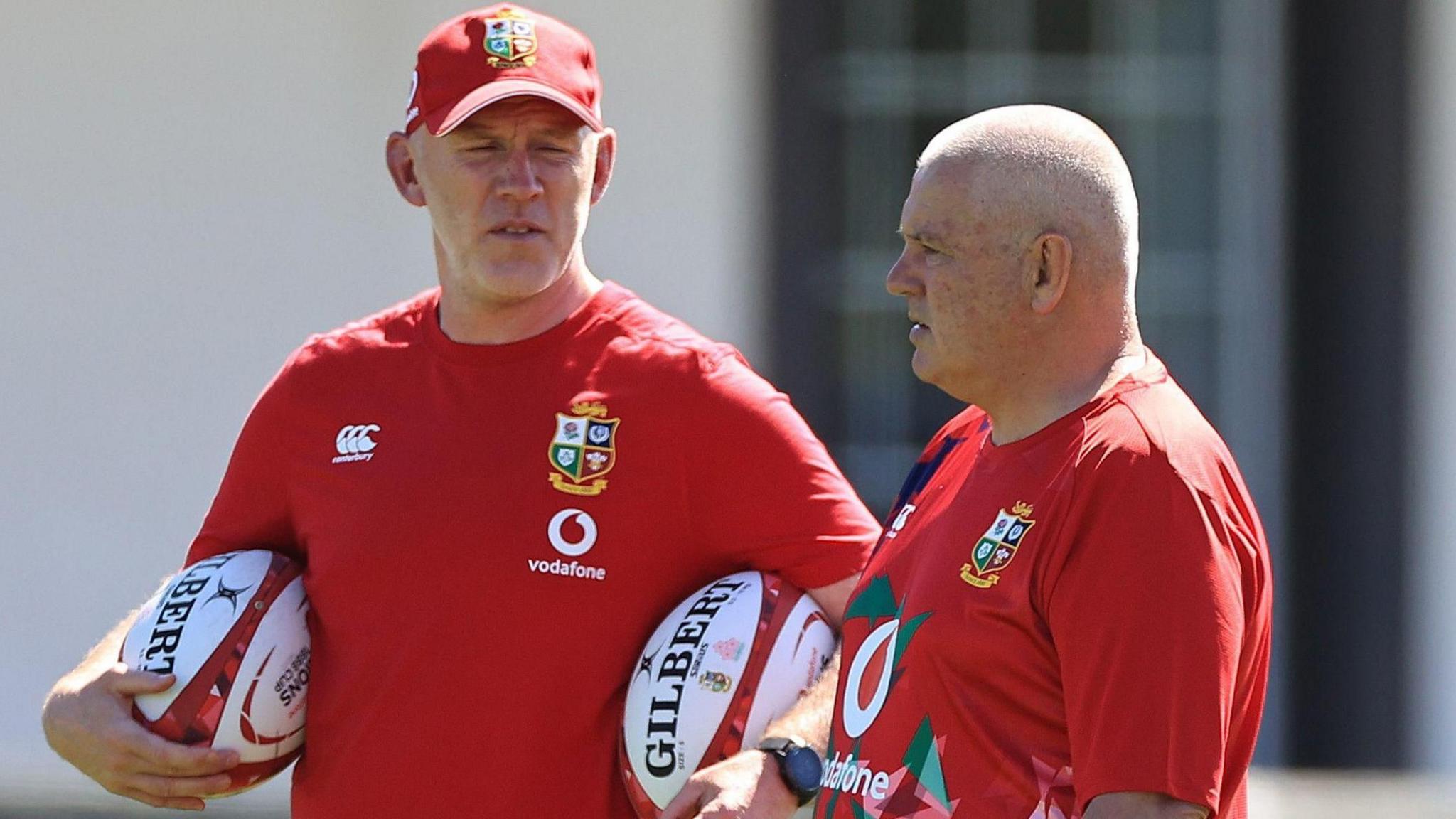Steve Tandy a Warren Gatland