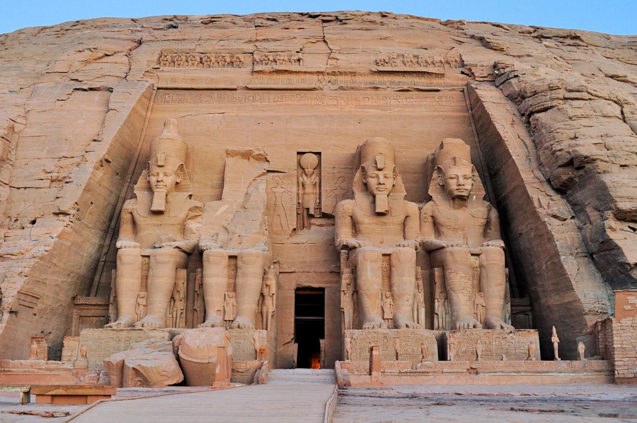 The temple of Ramesses II