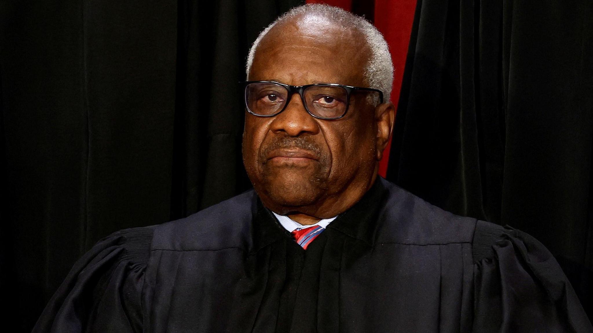 Clarence Thomas photographed 