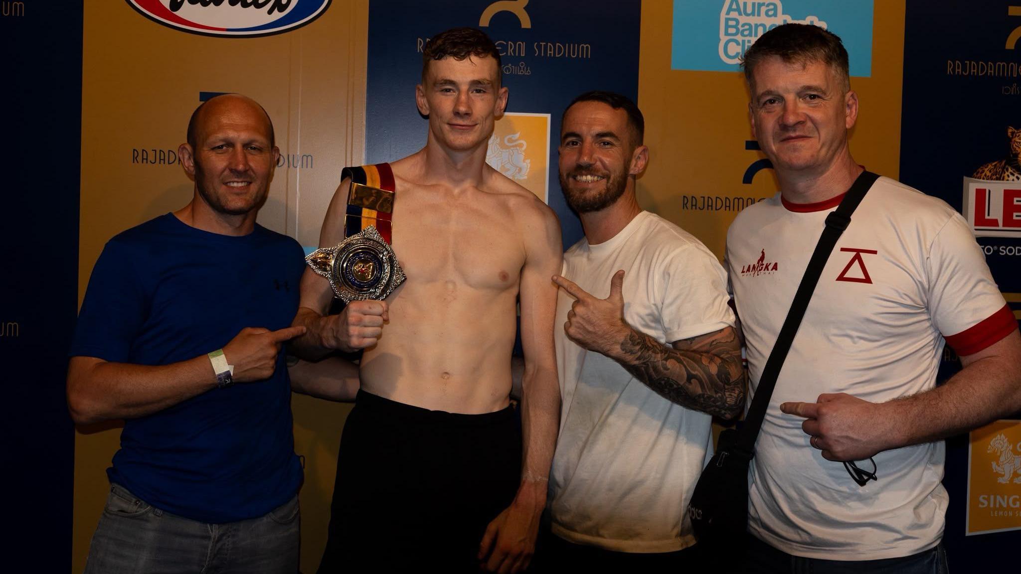 David MacIntosh, Niall McGreevy, Tony Olin and Jamie Crawford