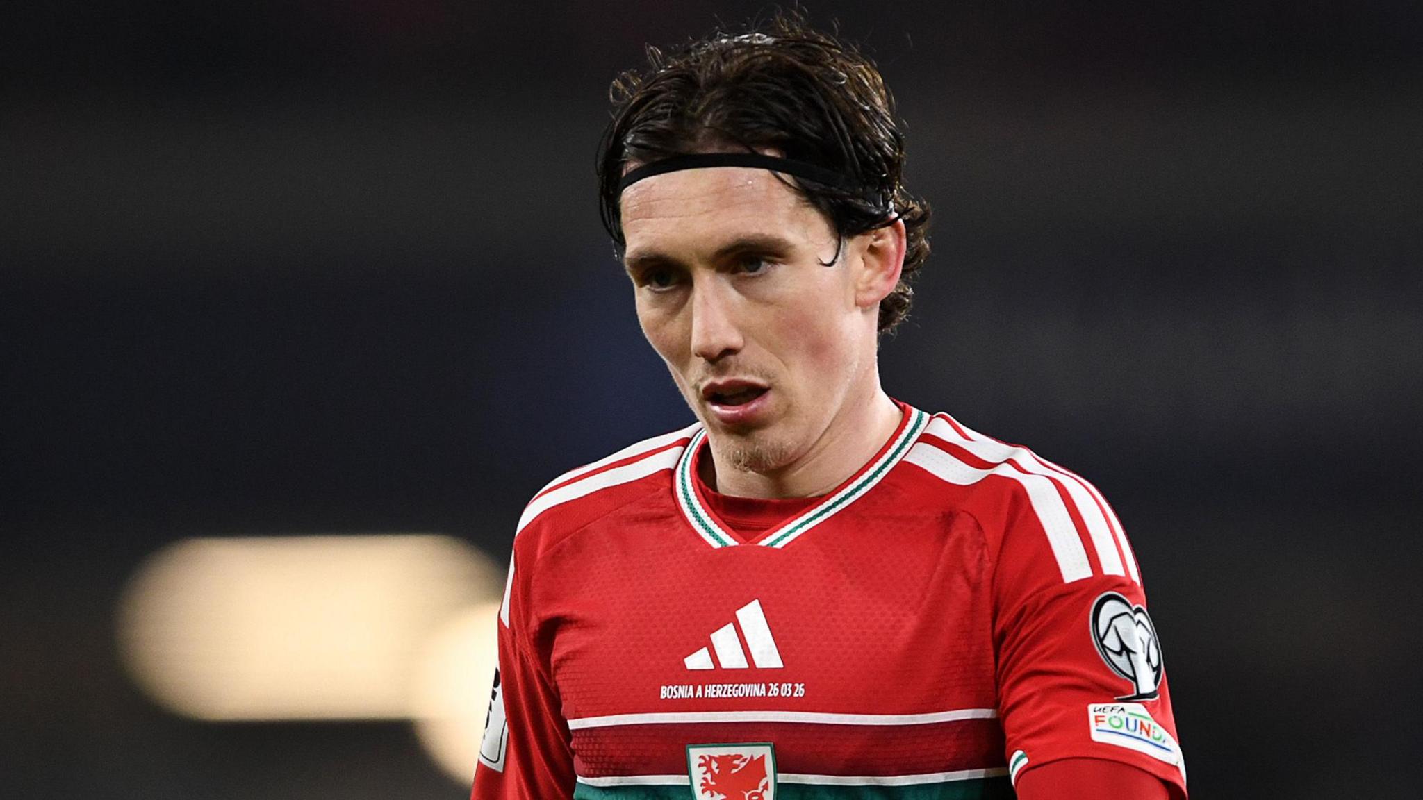 Harry Wilson in action for Wales